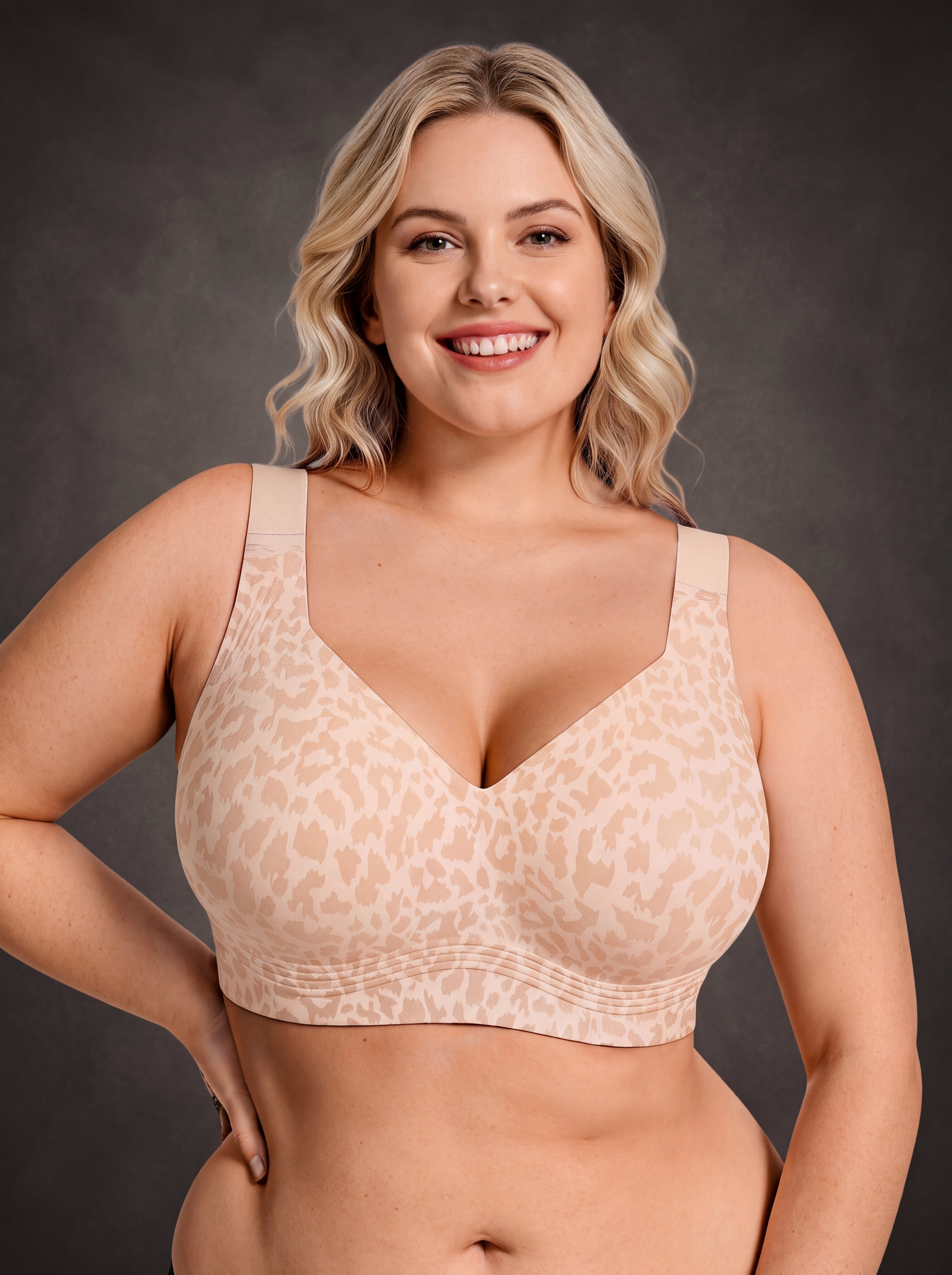 Waluoo Jelly Band Wireless Bra with Convertible Straps