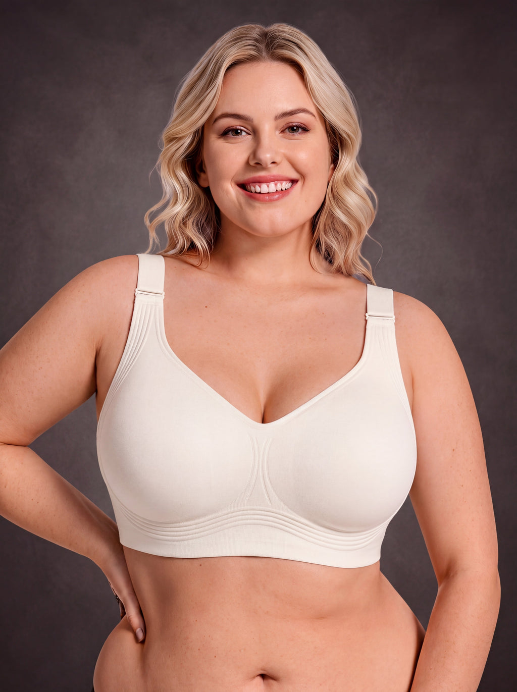 Waluoo Jelly Band Wireless Bra with Convertible Straps