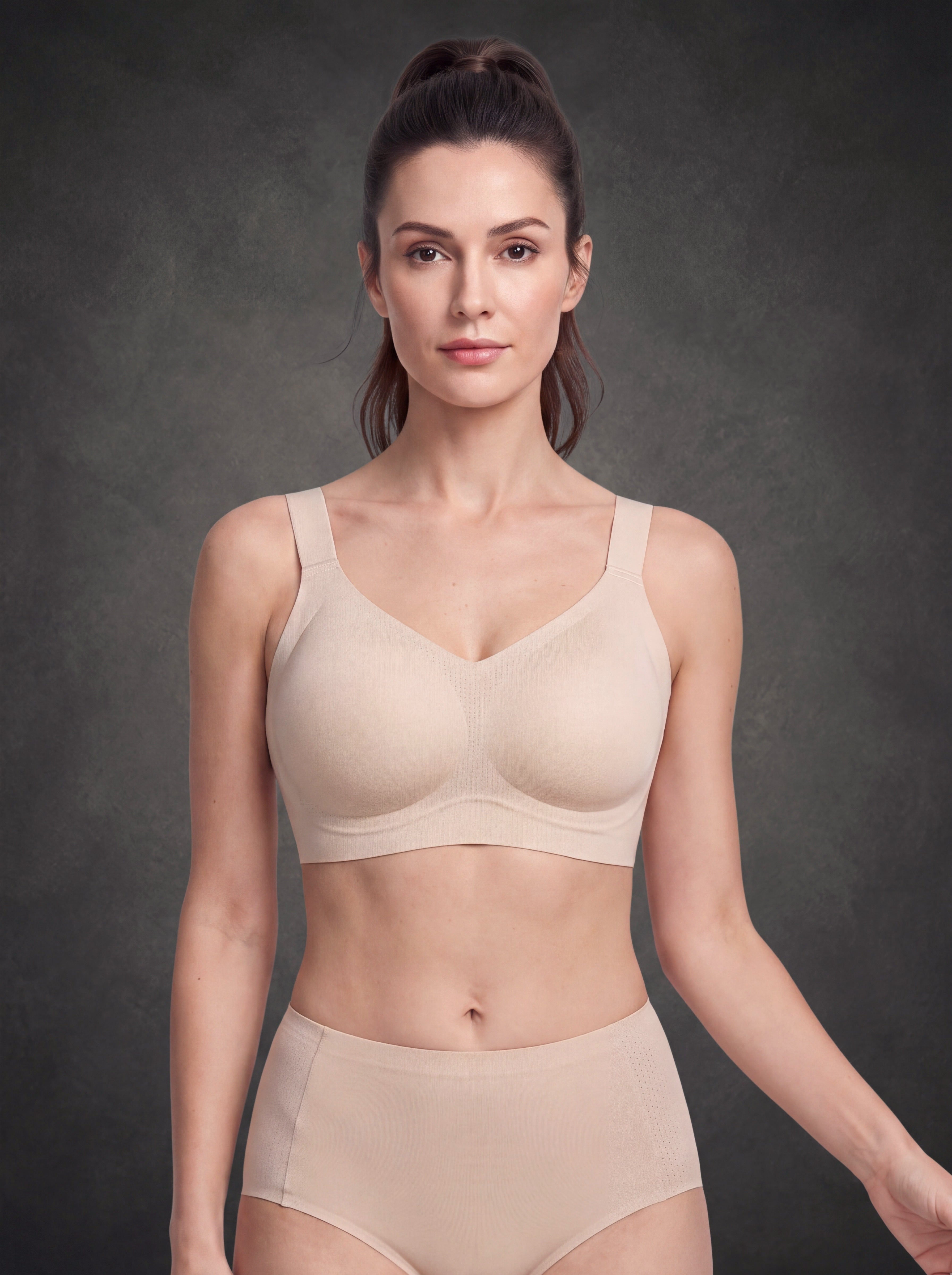 Waluoo Plus Size Wireless Full-Coverage Bra