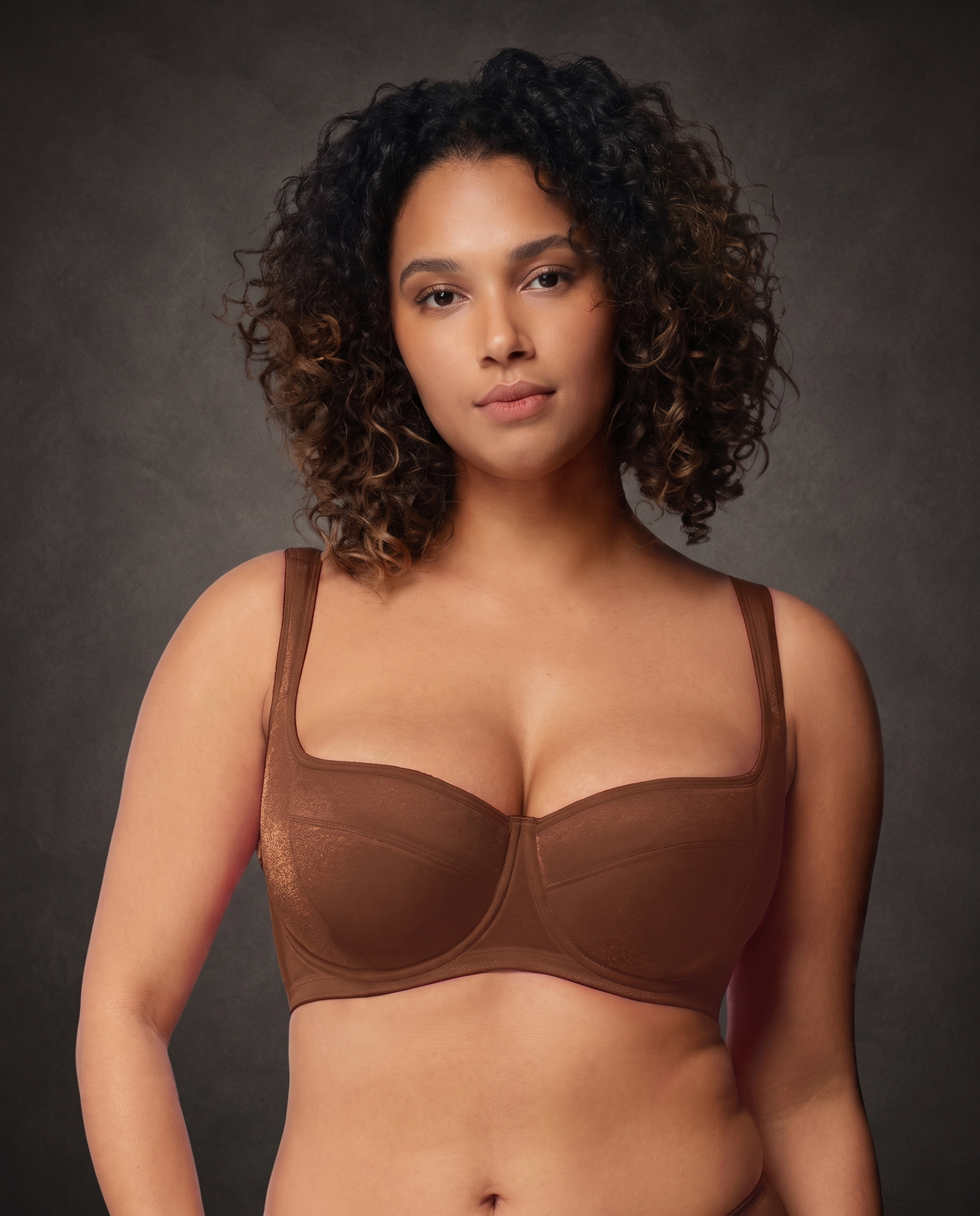 Waluoo Plus-Size Smooth Unlined Strapless Underwire Contour Bra