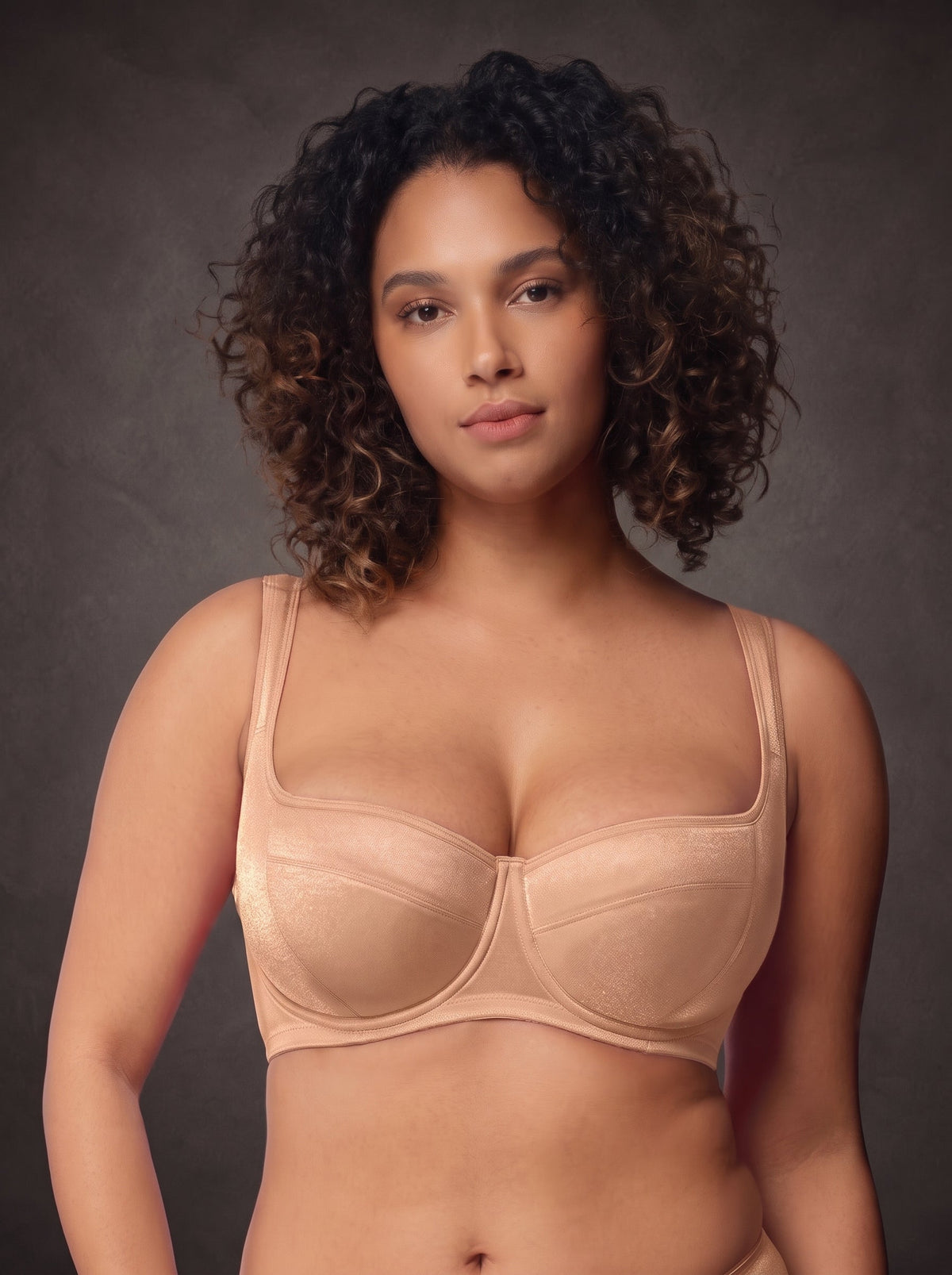 Waluoo Plus-Size Smooth Unlined Strapless Underwire Contour Bra