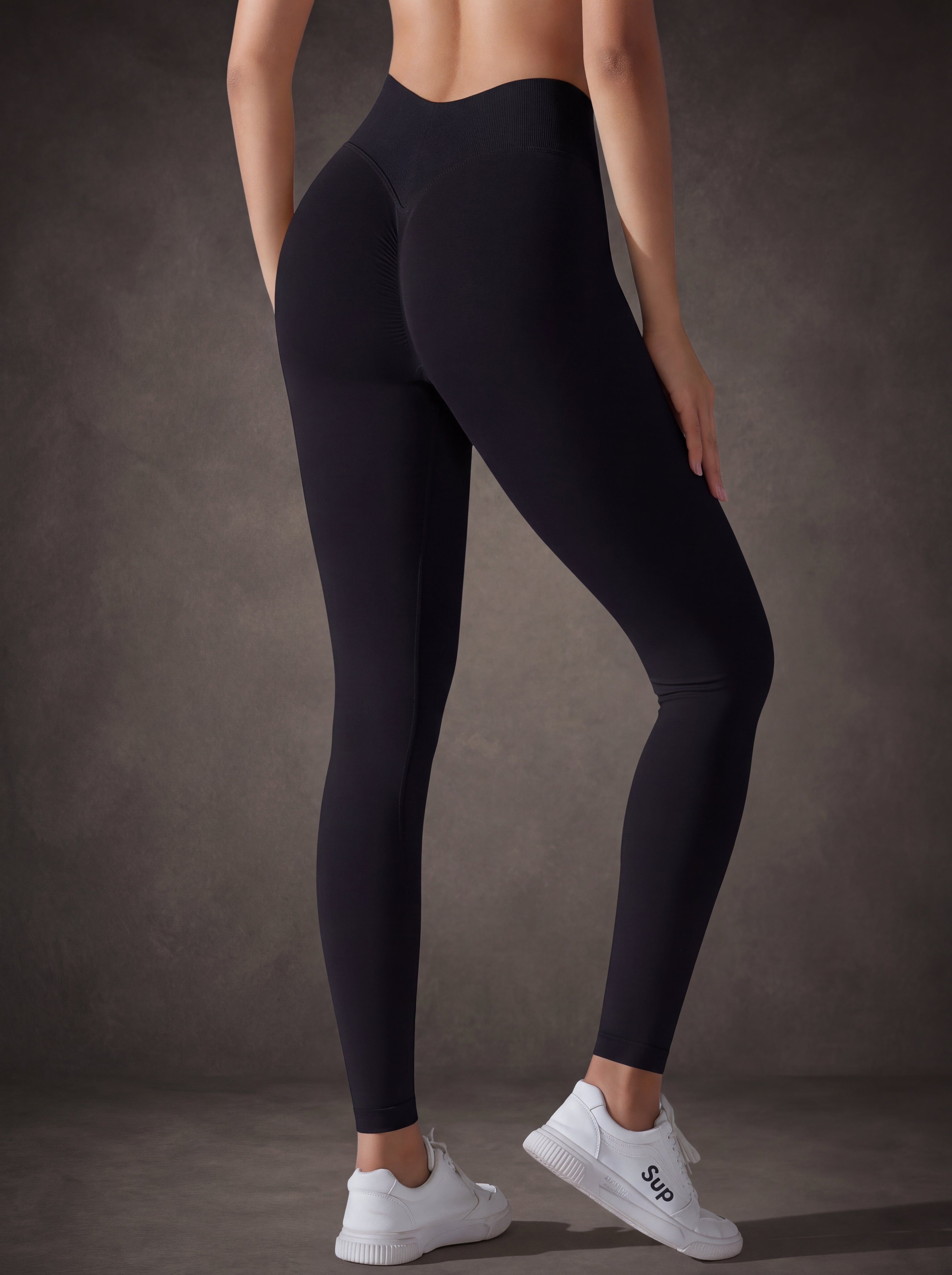 Waluoo High-Waist Seamless Workout Leggings product image