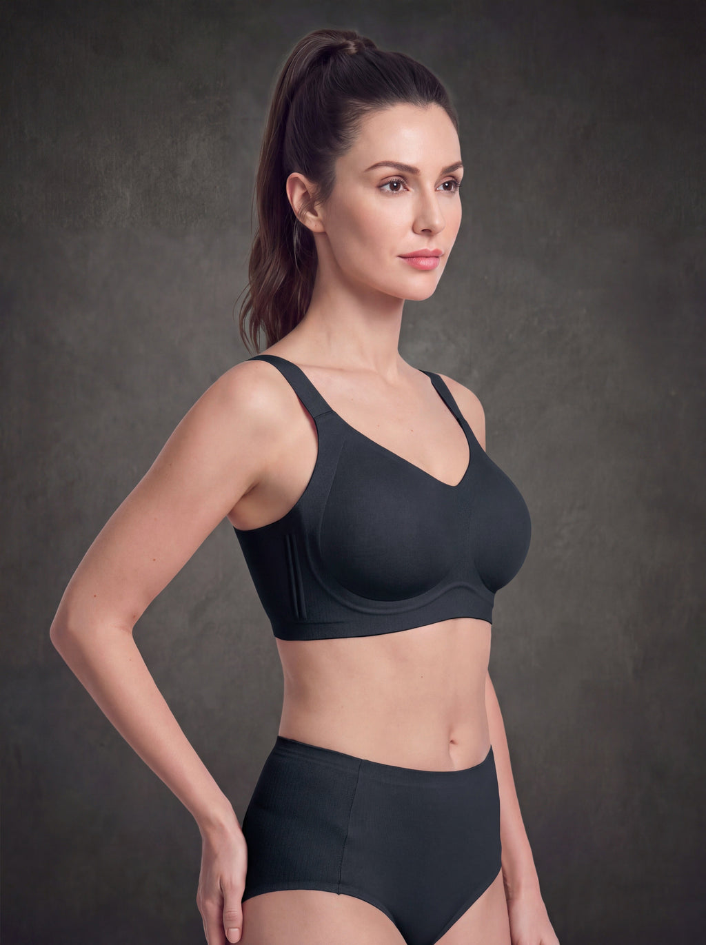 Waluoo Plus Size Wireless Full-Coverage Bra