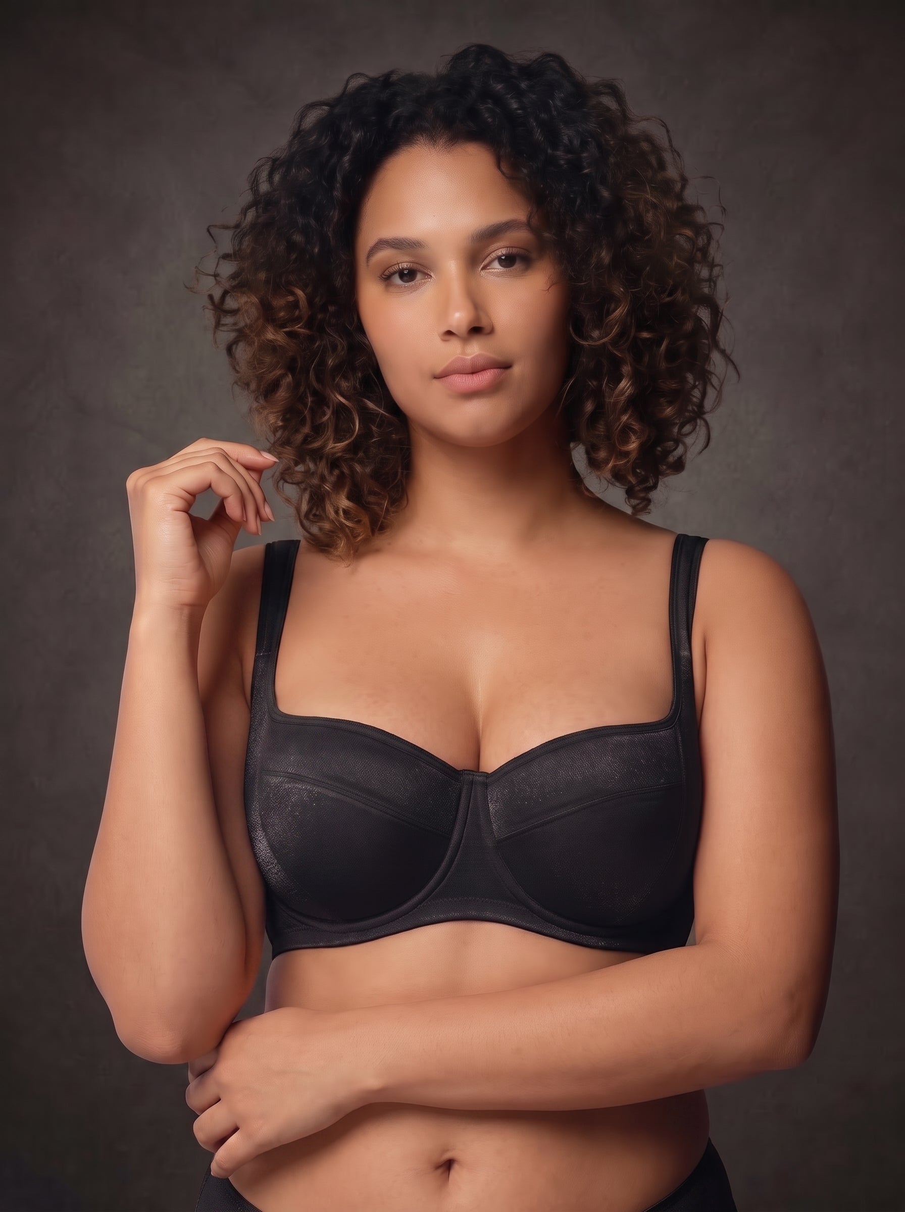 Waluoo Plus-Size Smooth Unlined Strapless Underwire Contour Bra