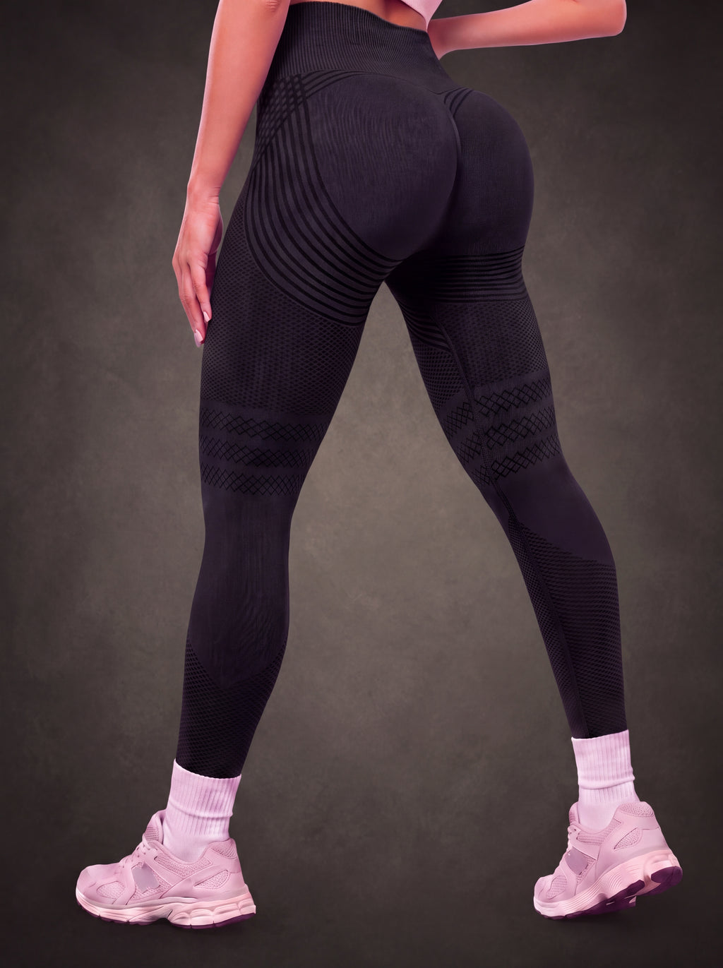 HIGH WAISTED 3D SCULPTING SEAMLESS LEGGINGS | Waluoo
