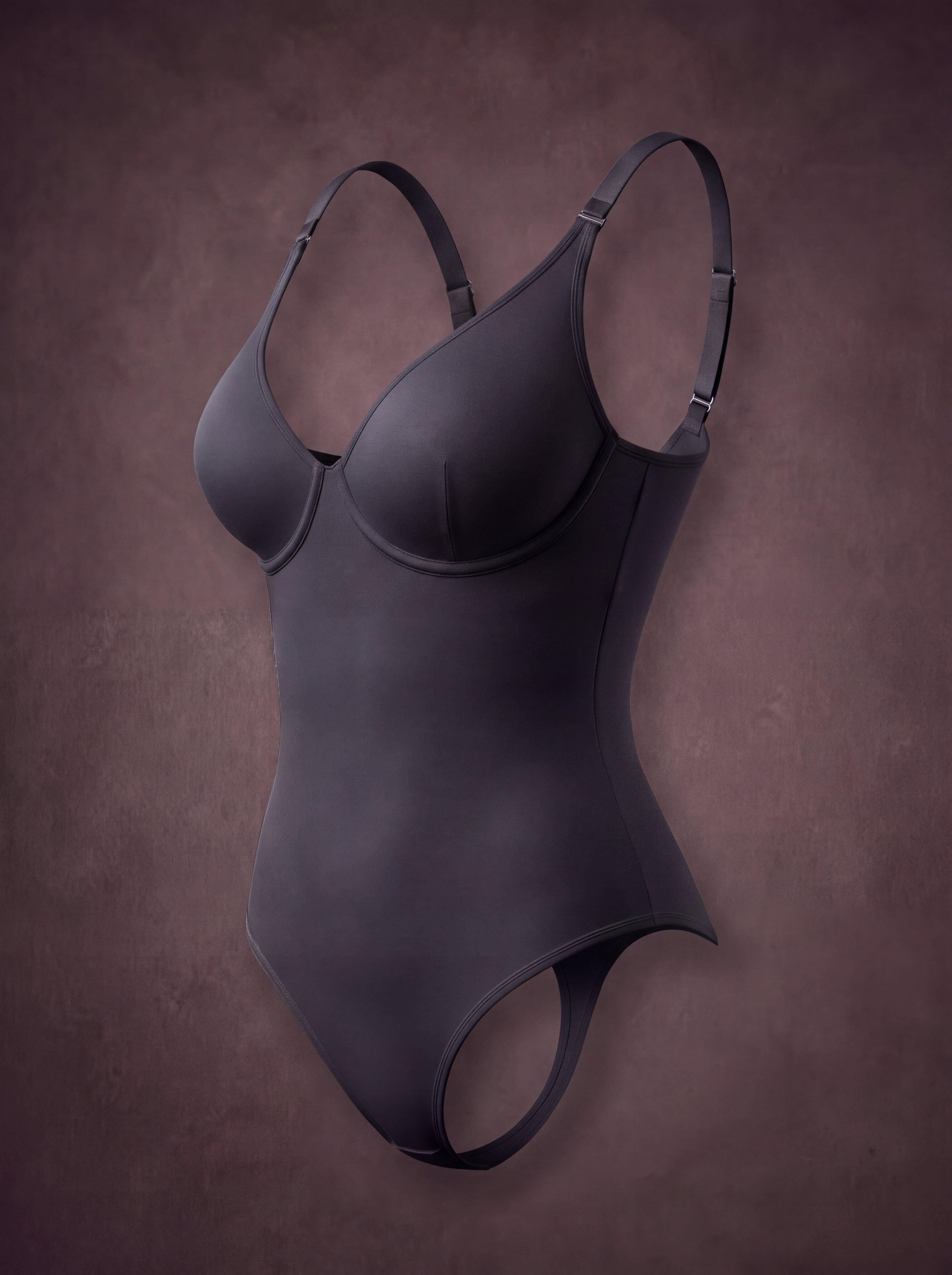 Waluoo Seamless Deep V Tummy Control Shaping Bodysuit