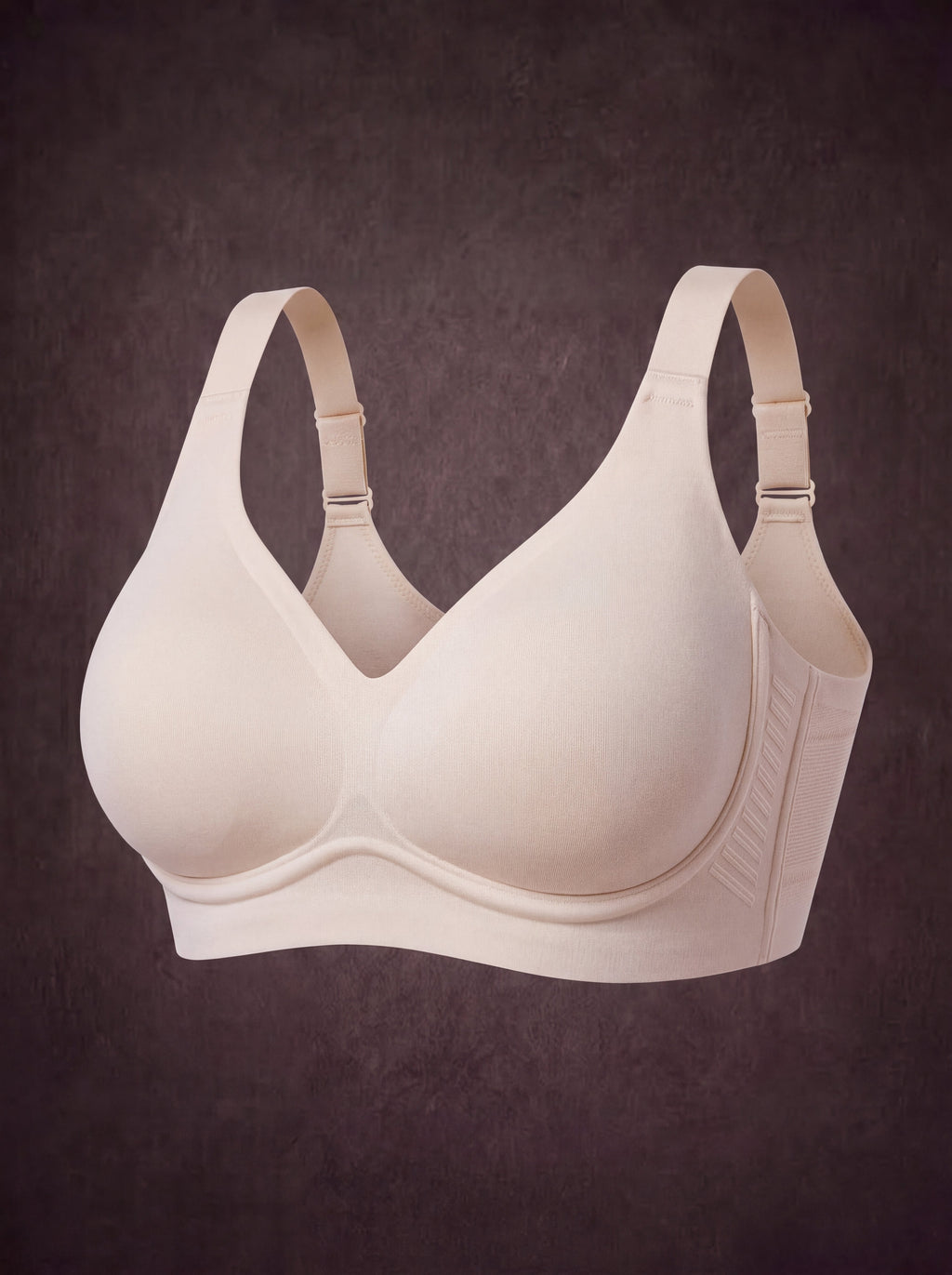 Waluoo Seamless Everyday Wireless T-Shirt Bra with Removable Pads