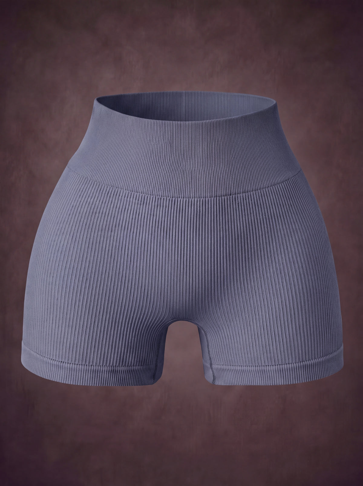 SEAMLESS RIBBED TUMMY CONTROL YOGA WORKOUT SHORTS | Waluoo