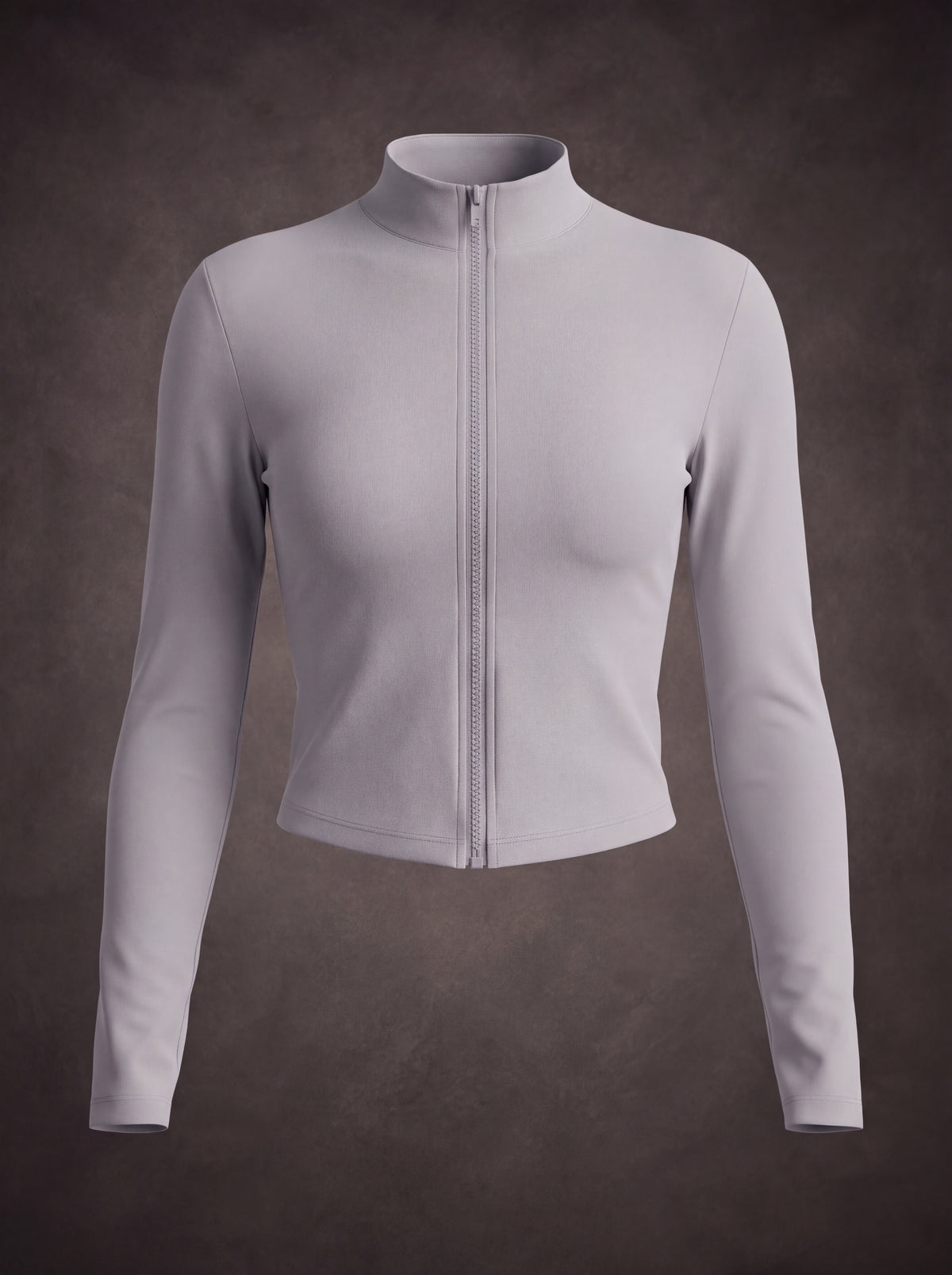 SEAMLESS LONG SLEEVE ZIP UP YOGA JACKET | Waluoo