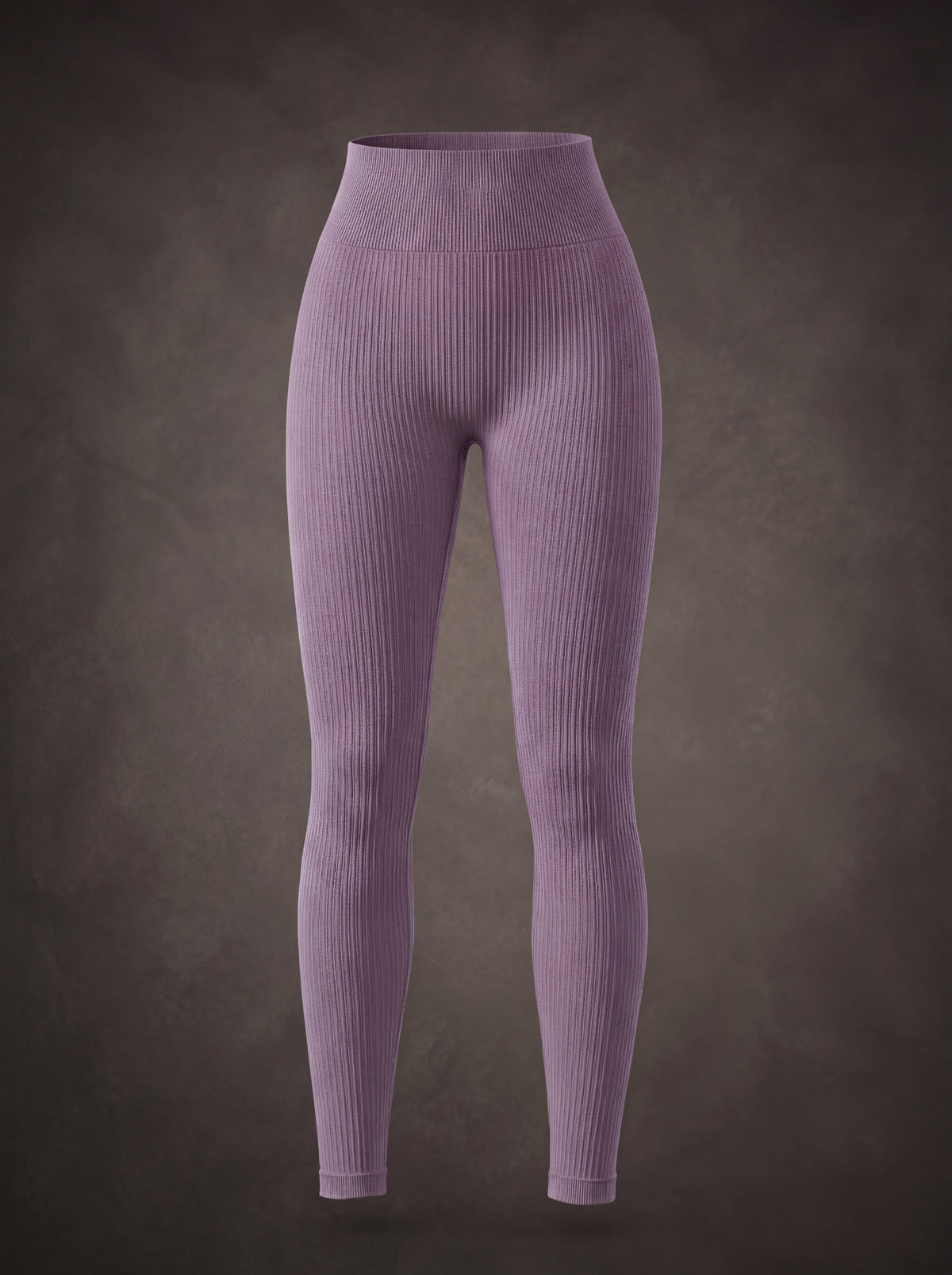 SEAMLESS RIBBED TUMMY CONTROL WORKOUT LEGGINGS | Waluoo