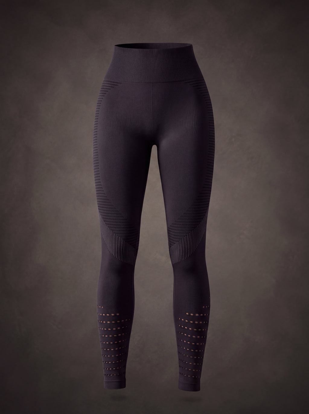 SEAMLESS MESH HOLE TUMMY CONTROL YOGA LEGGINGS | Waluoo