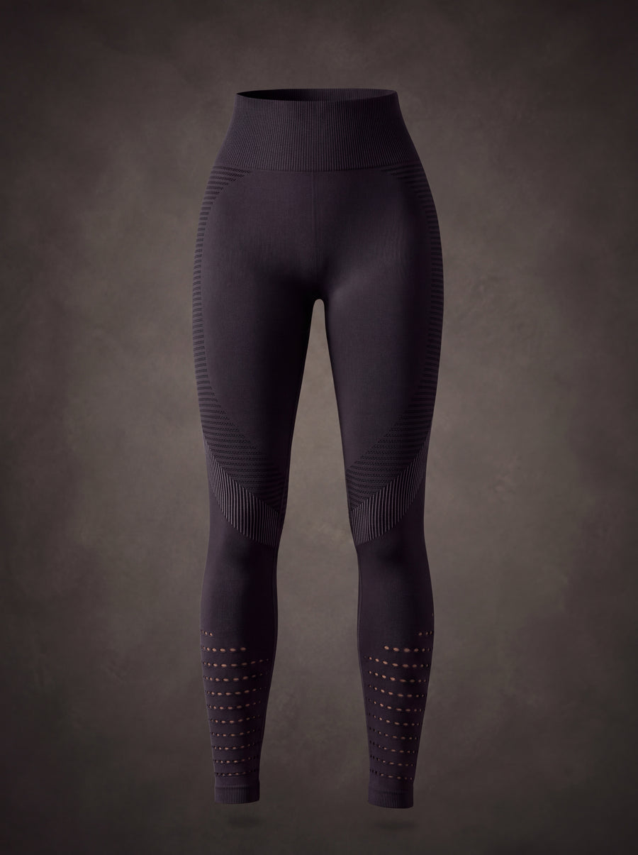 NAHTLOSE MESH-LEGGINGS FÜR YOGA MIT BAUCHKONTROLLE