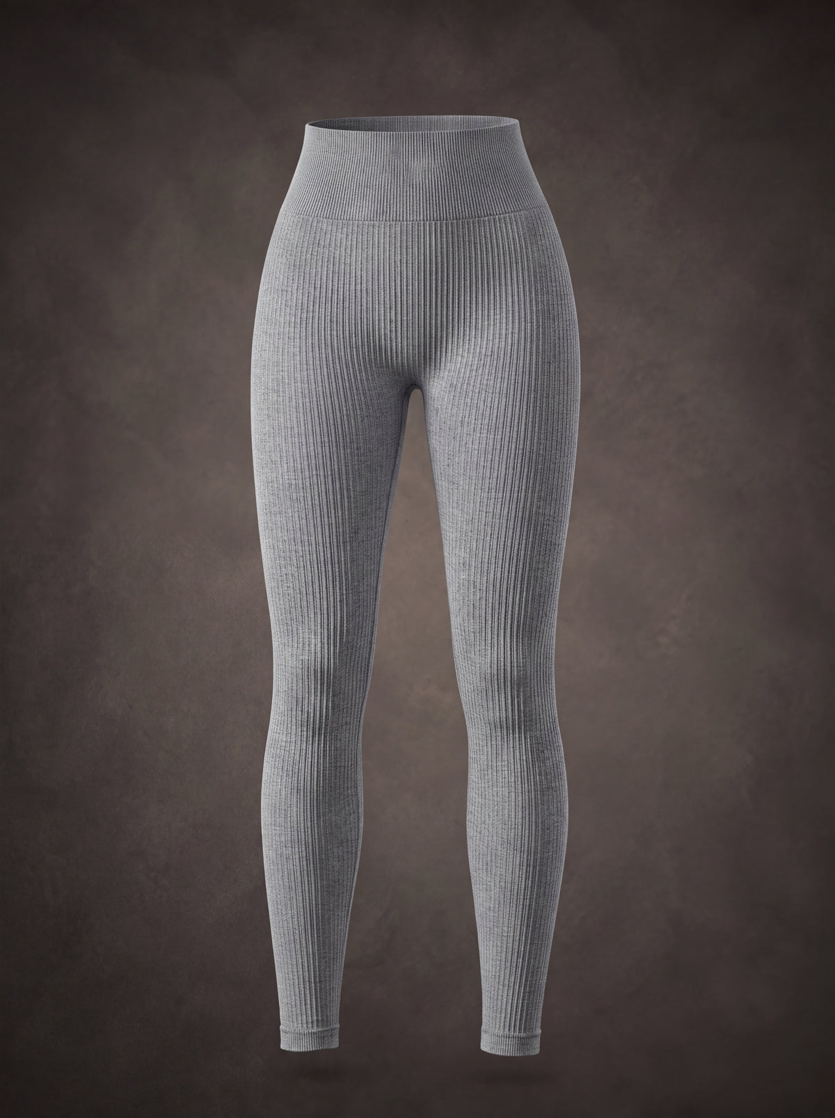 SEAMLESS RIBBED TUMMY CONTROL WORKOUT LEGGINGS | Waluoo