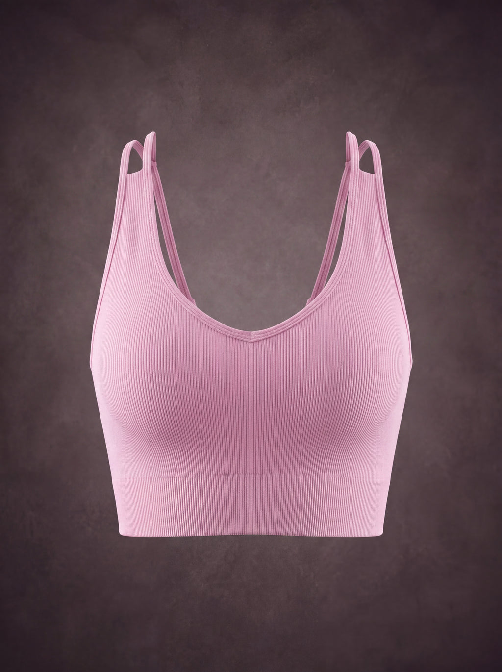 SEAMLESS HEART CUTOUT CROSS BACK SPORTS BRA | Waluoo