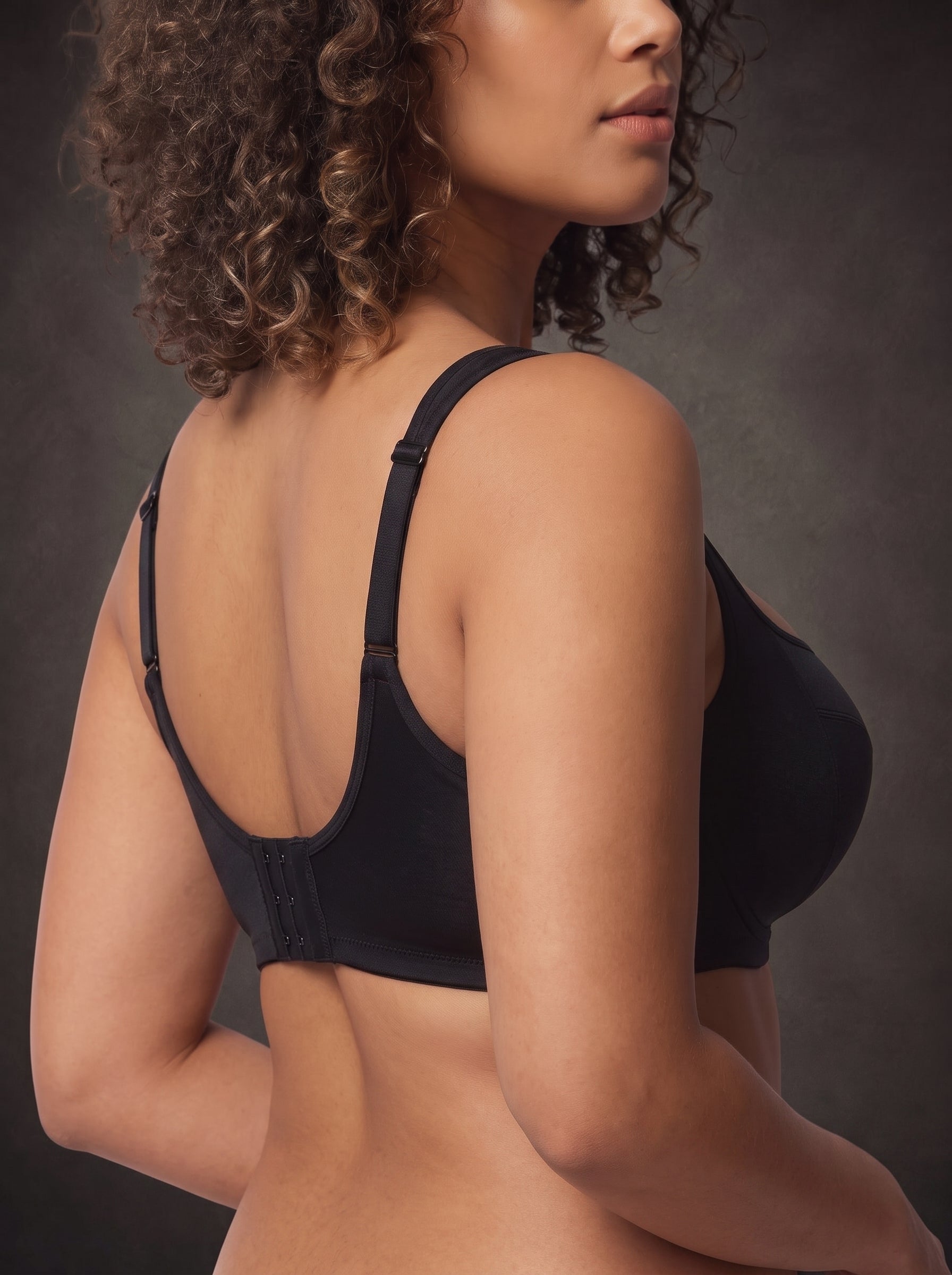Waluoo Plus-Size Smooth Unlined Strapless Underwire Contour Bra