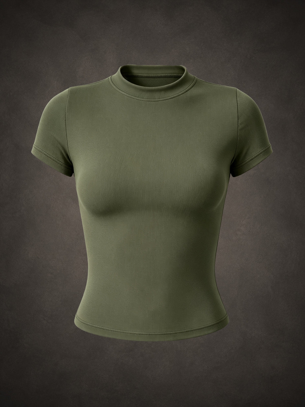 SEAMLESS COMPRESSION SHORT SLEEVE YOGA TOP | Waluoo