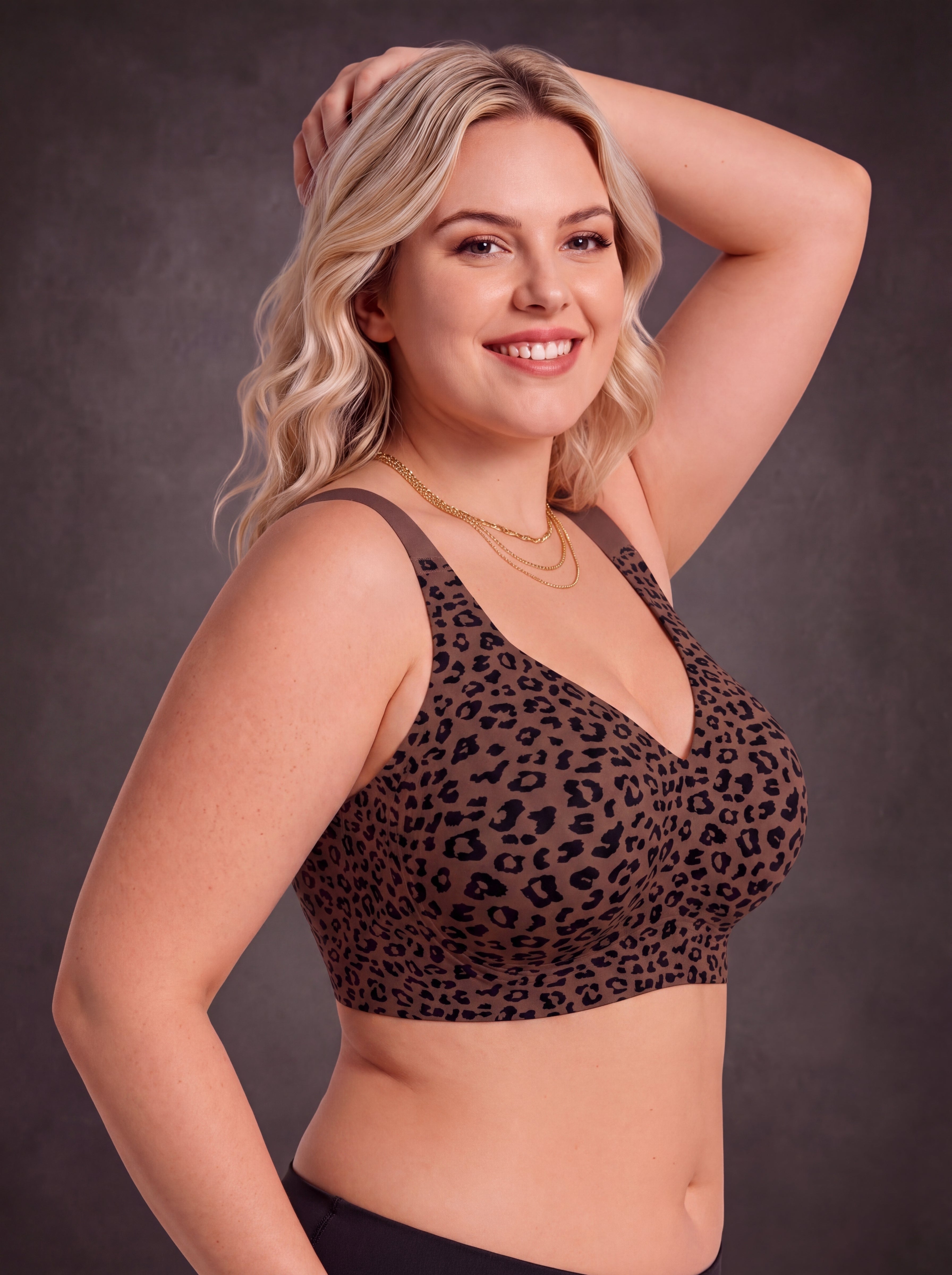 Waluoo Jelly Band Wireless Bra with Convertible Straps