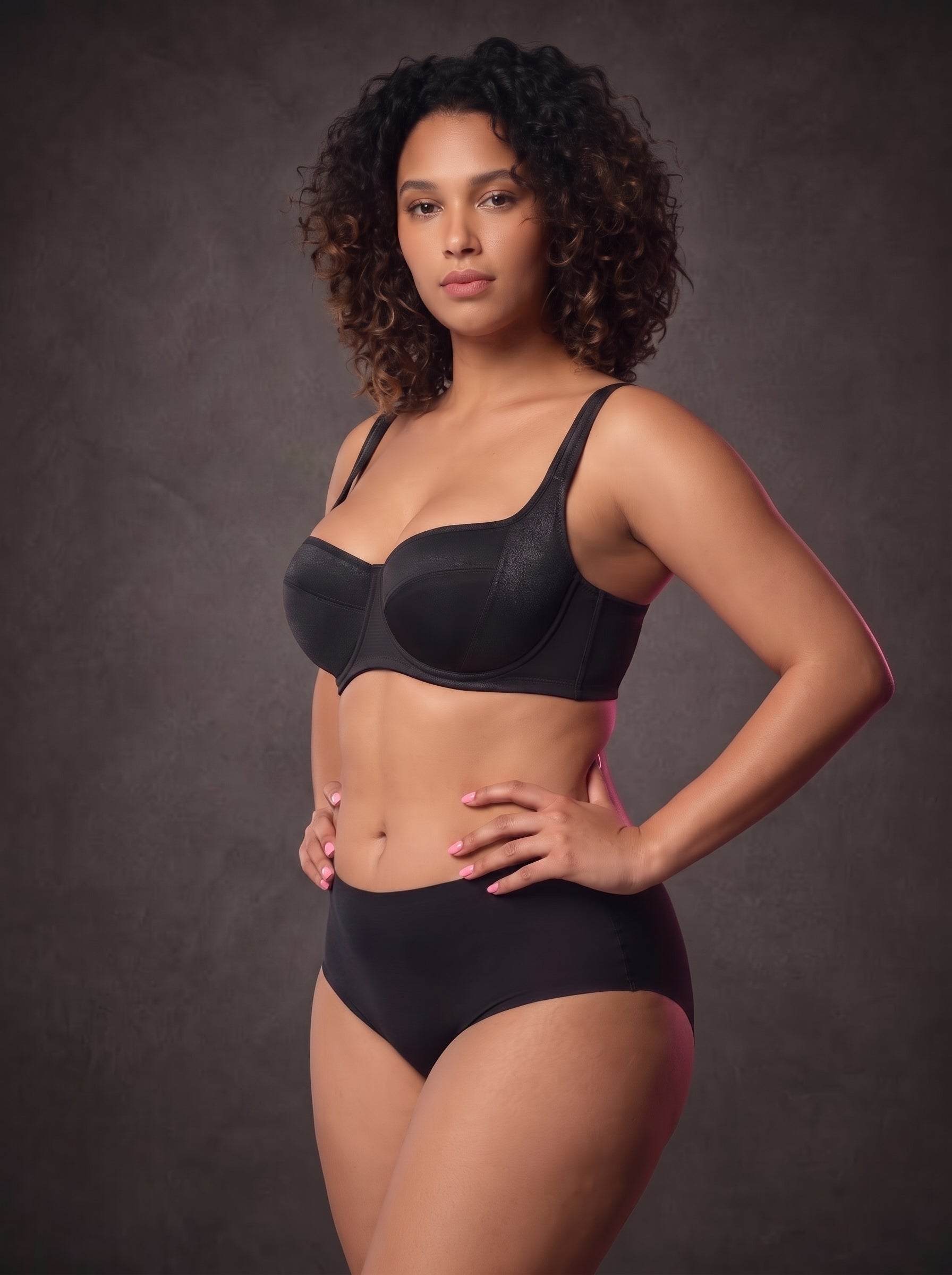 Waluoo Plus-Size Smooth Unlined Strapless Underwire Contour Bra