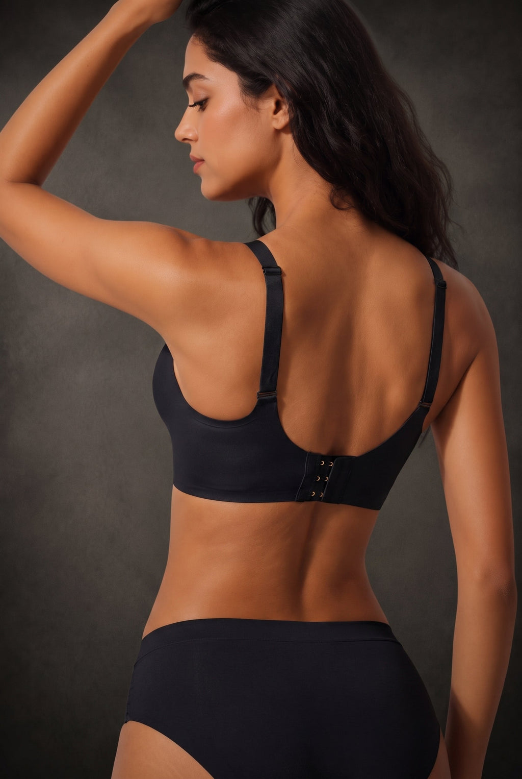 Waluoo Scalloped V-Neck Wireless Comfort Bra