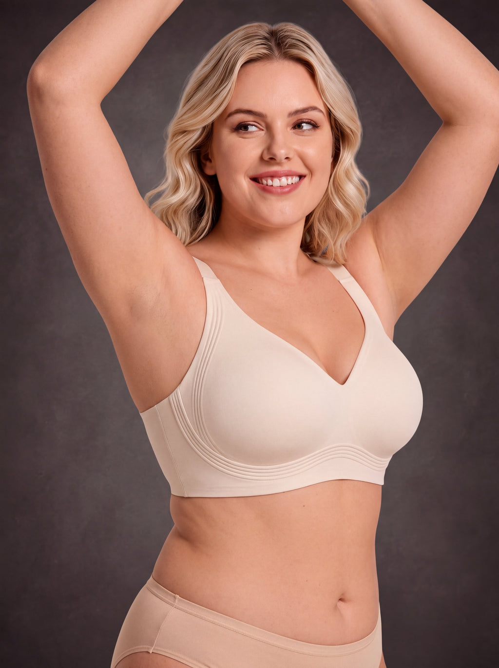 Waluoo Jelly Band Wireless Bra with Convertible Straps