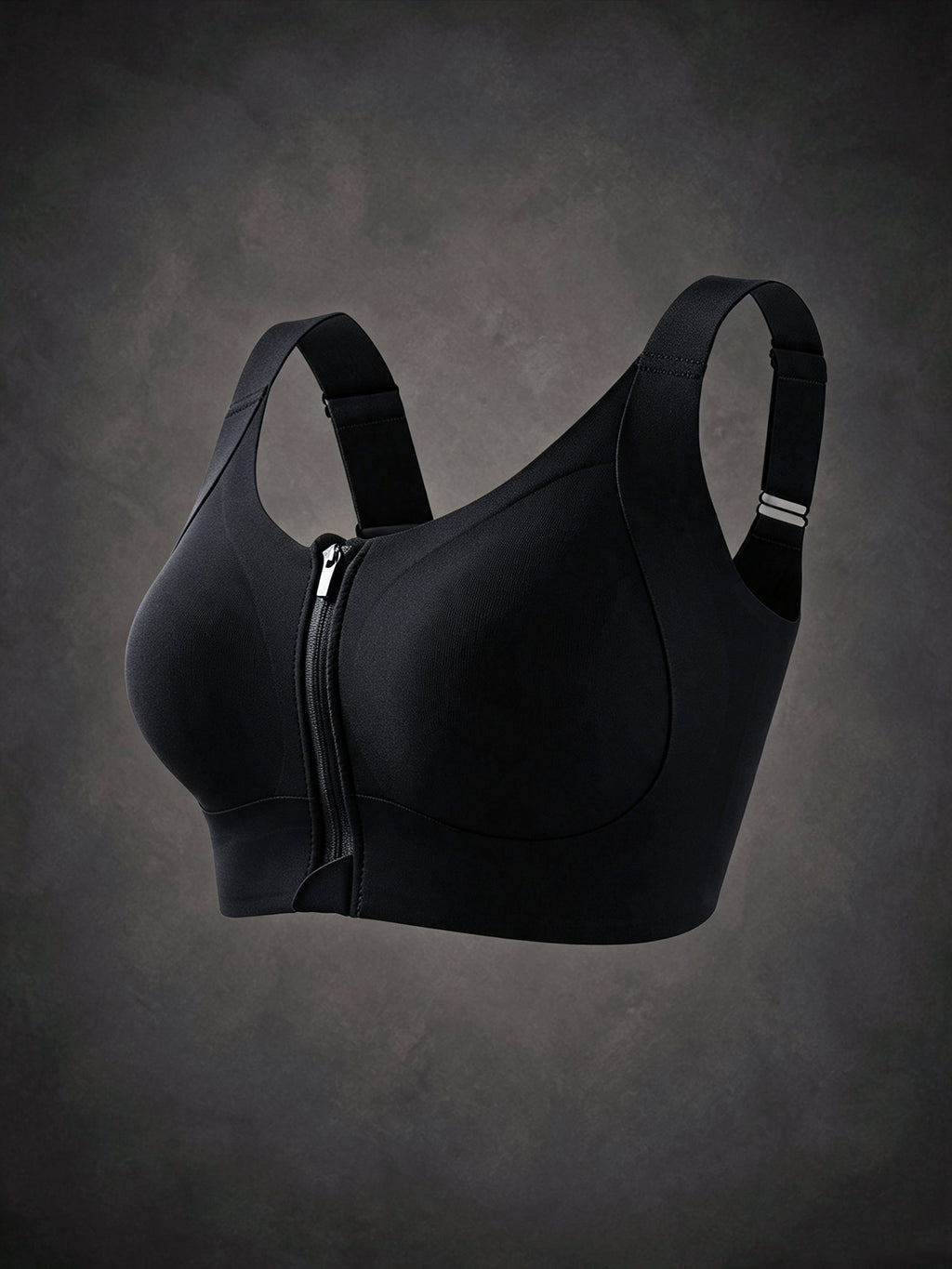 Waluoo Front-Zip High-Support Wireless Bra
