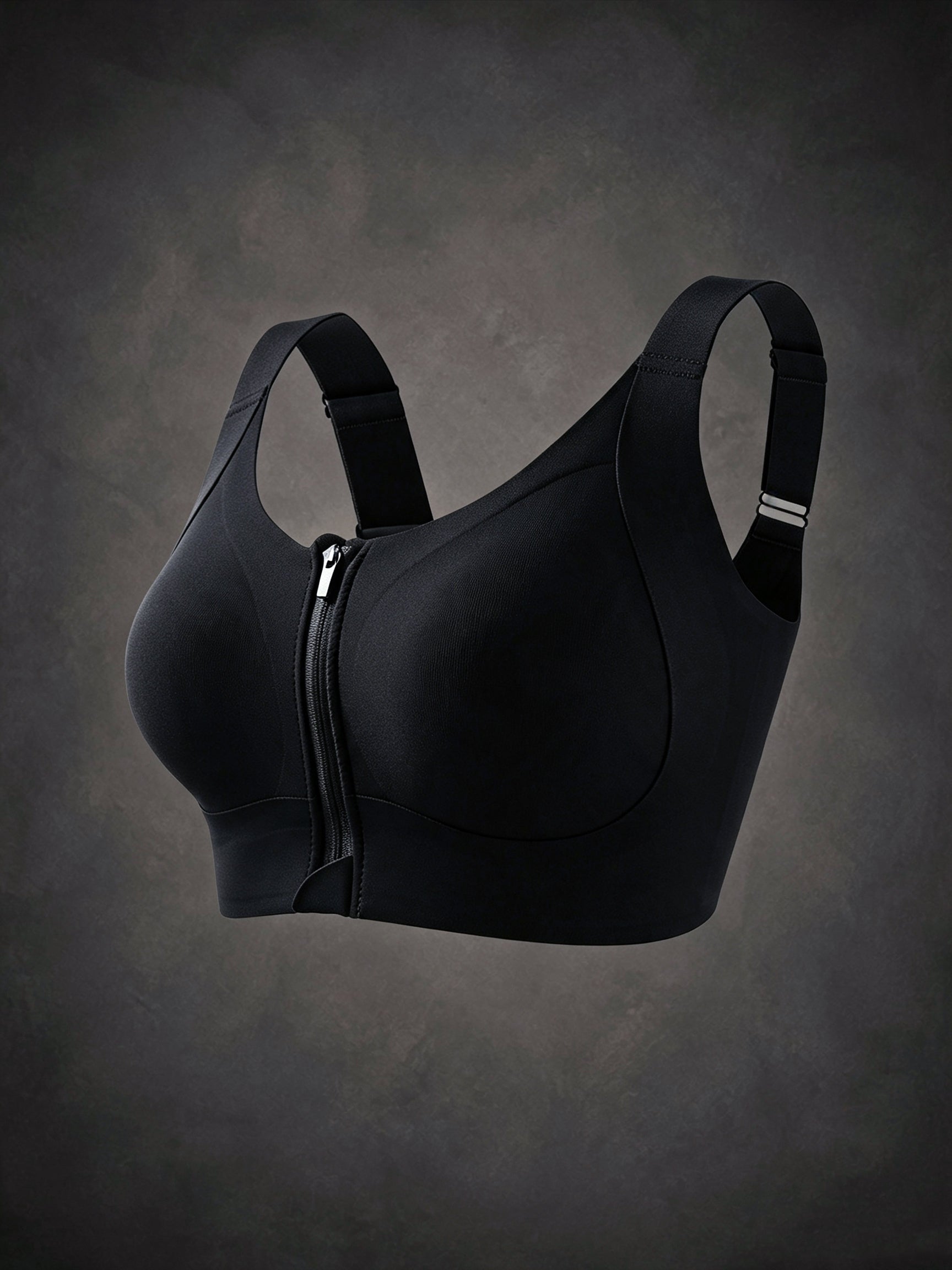 Waluoo Front-Zip High-Support Wireless Bra