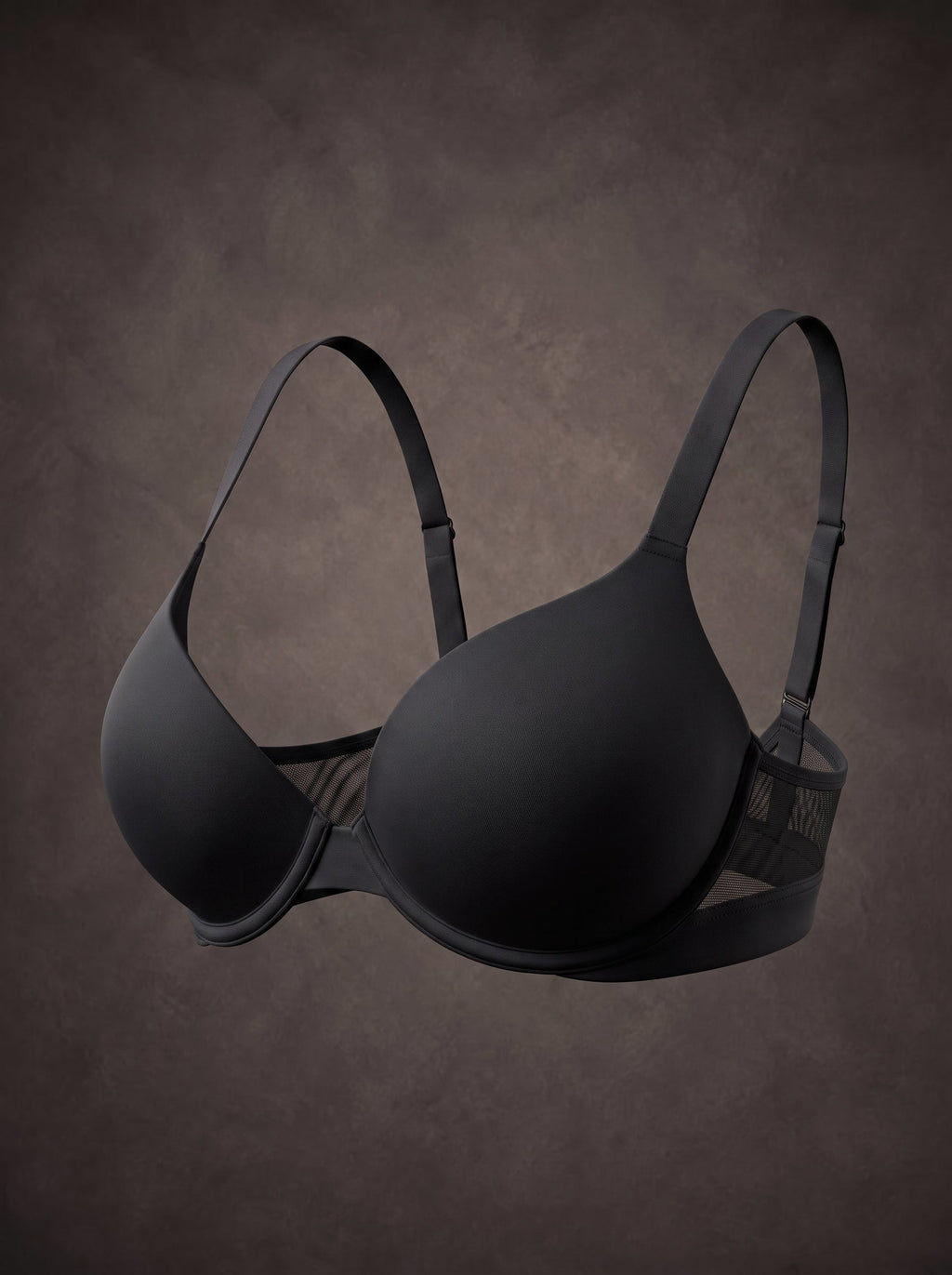 Waluoo Seamless Deep V Push-Up Bra with Graduated Padding