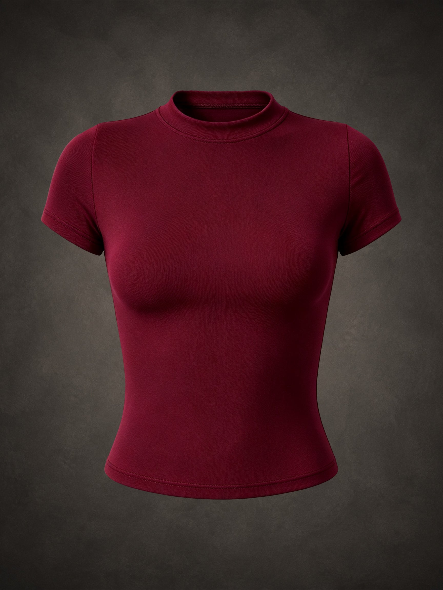 SEAMLESS COMPRESSION SHORT SLEEVE YOGA TOP | Waluoo