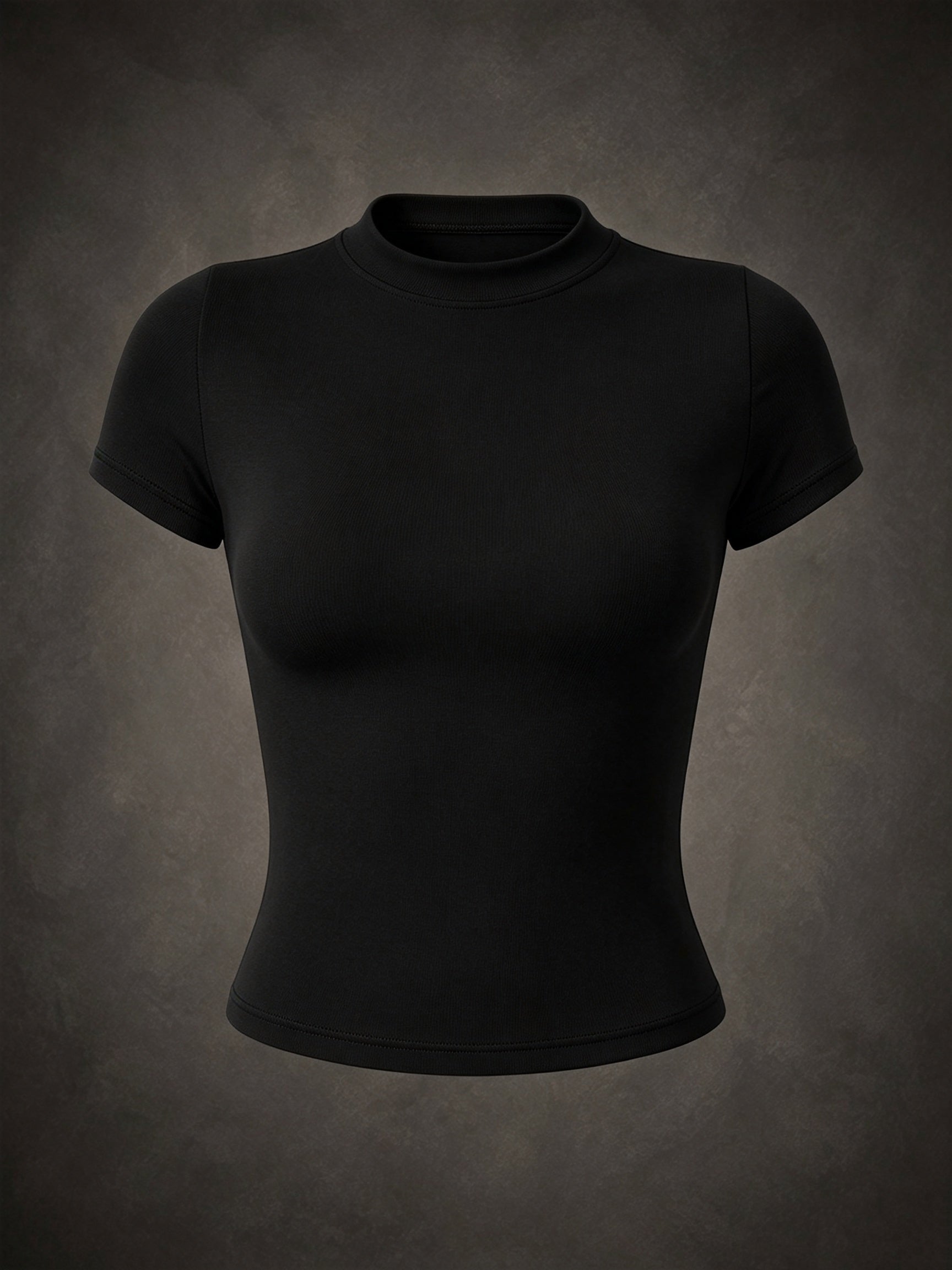 SEAMLESS COMPRESSION SHORT SLEEVE YOGA TOP | Waluoo
