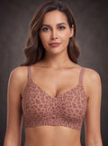 Waluoo Seamless Everyday Wireless T-Shirt Bra with Removable Pads