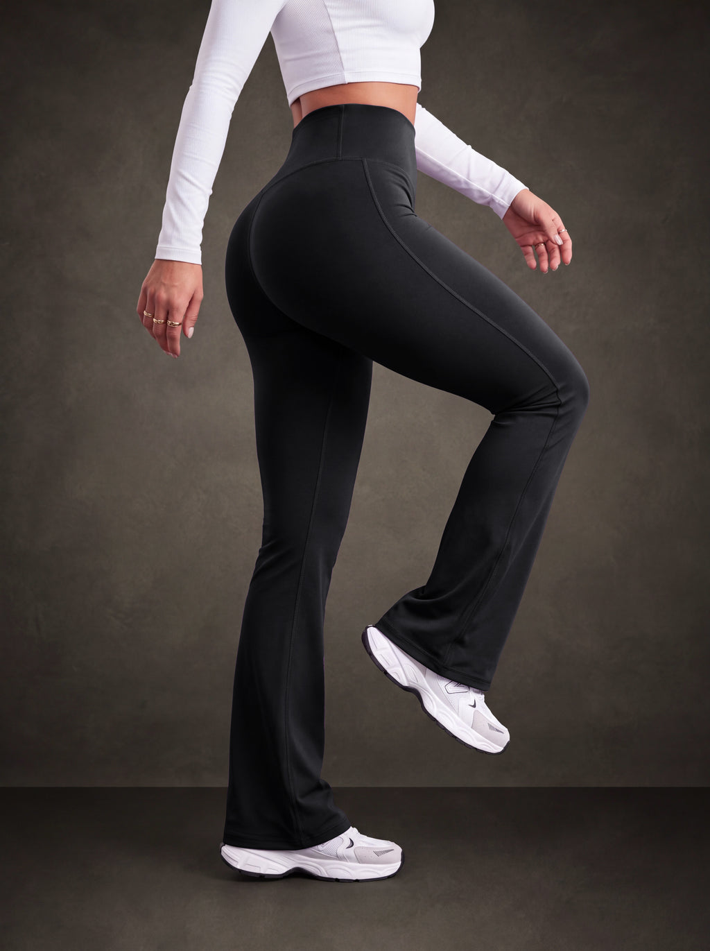 Waluoo High-Waist Seamless Workout Leggings product image