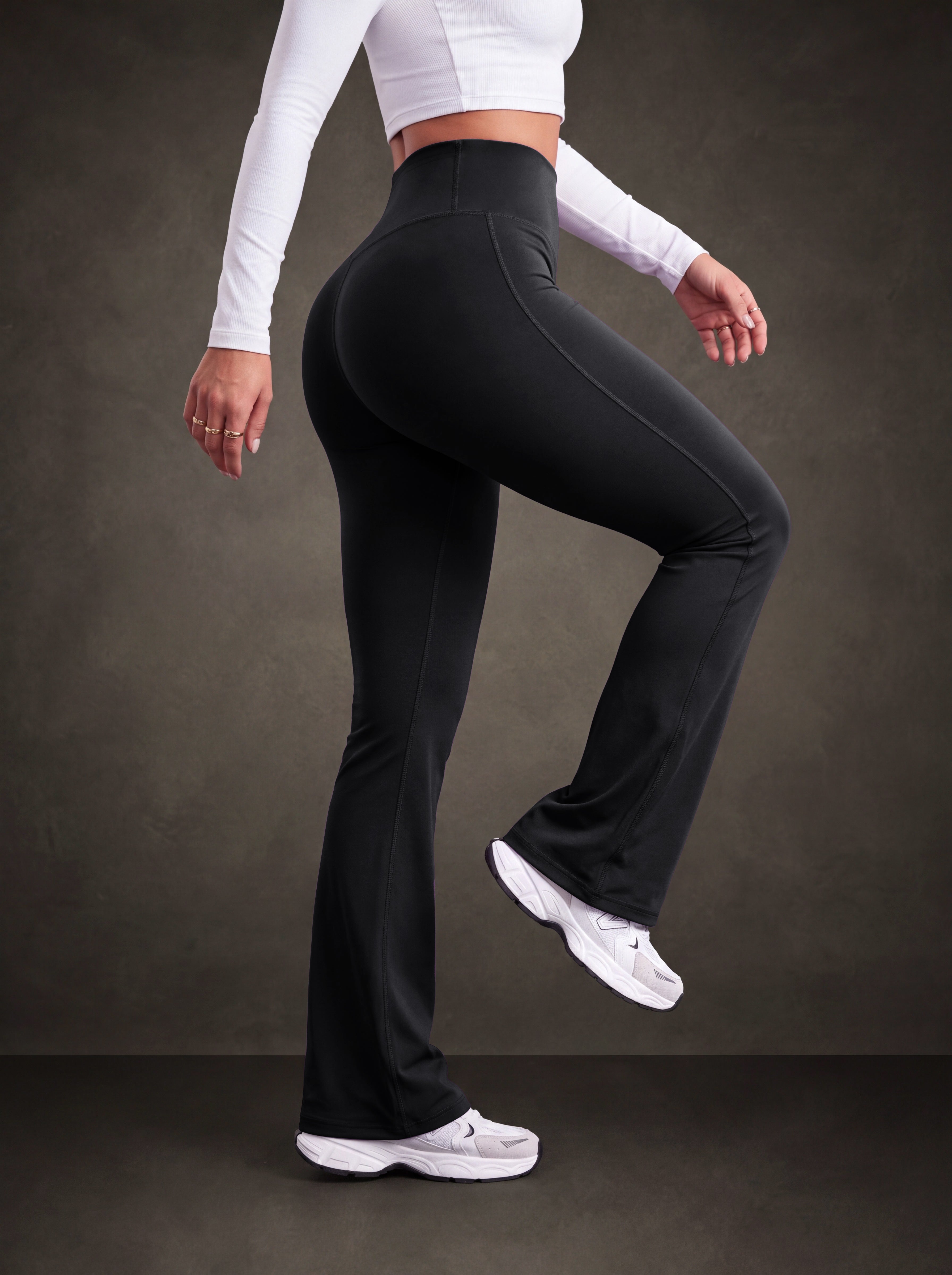 Waluoo High-Waist Seamless Workout Leggings product image