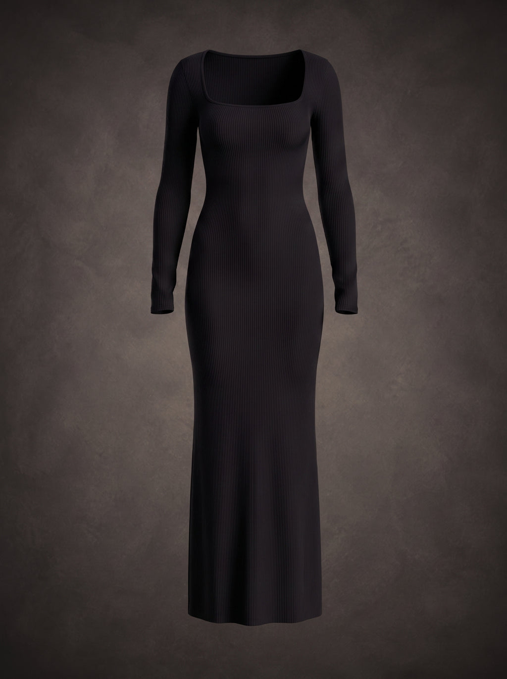 Waluoo Seamless Long Sleeve Ribbed Shaping Maxi Dress product image