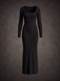 Waluoo Seamless Long Sleeve Ribbed Shaping Maxi Dress product image
