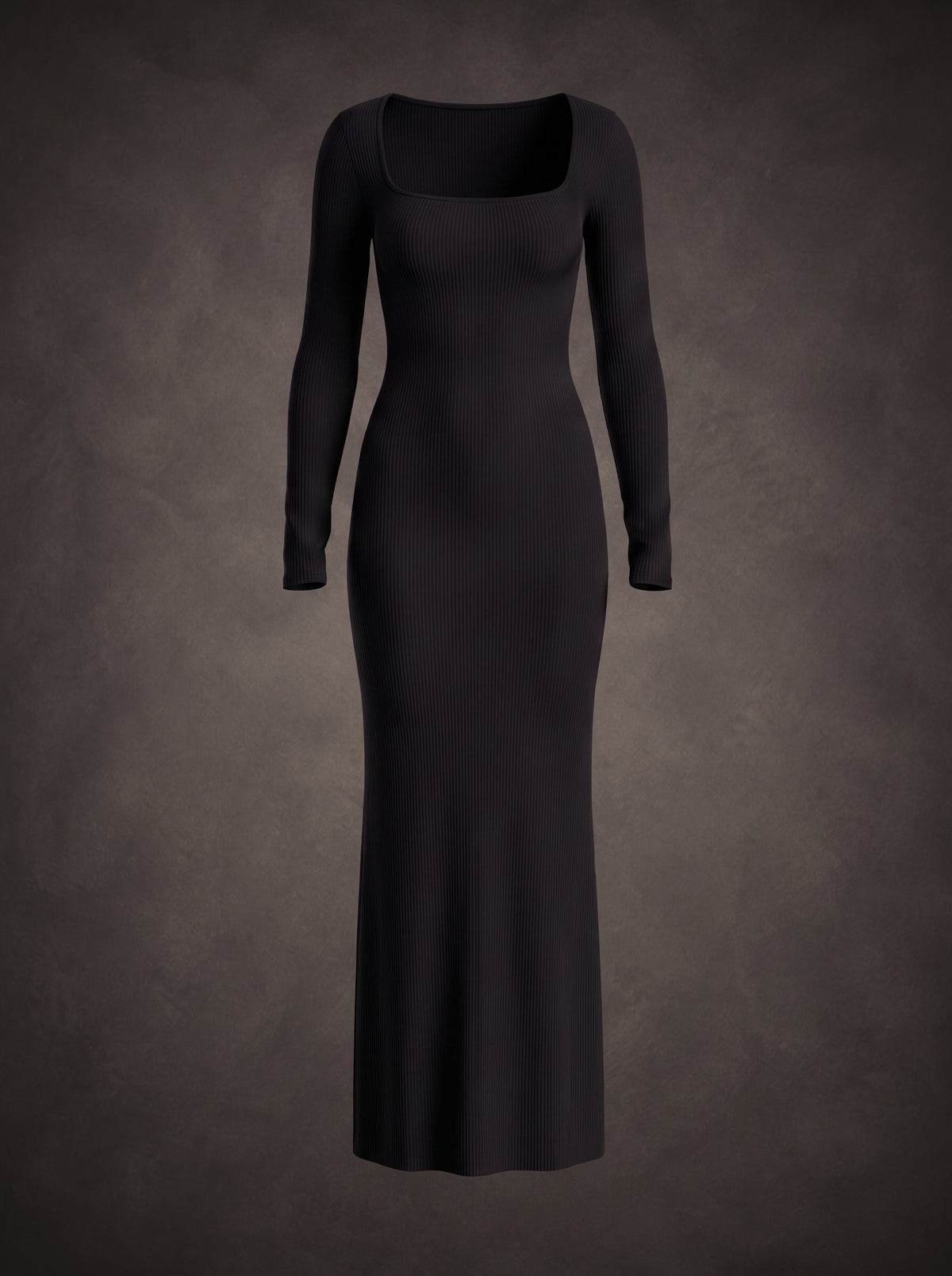 Waluoo Seamless Long Sleeve Ribbed Shaping Maxi Dress product image