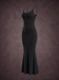 Waluoo Seamless Ribbed Spaghetti Strap Shaping Maxi Dress product image