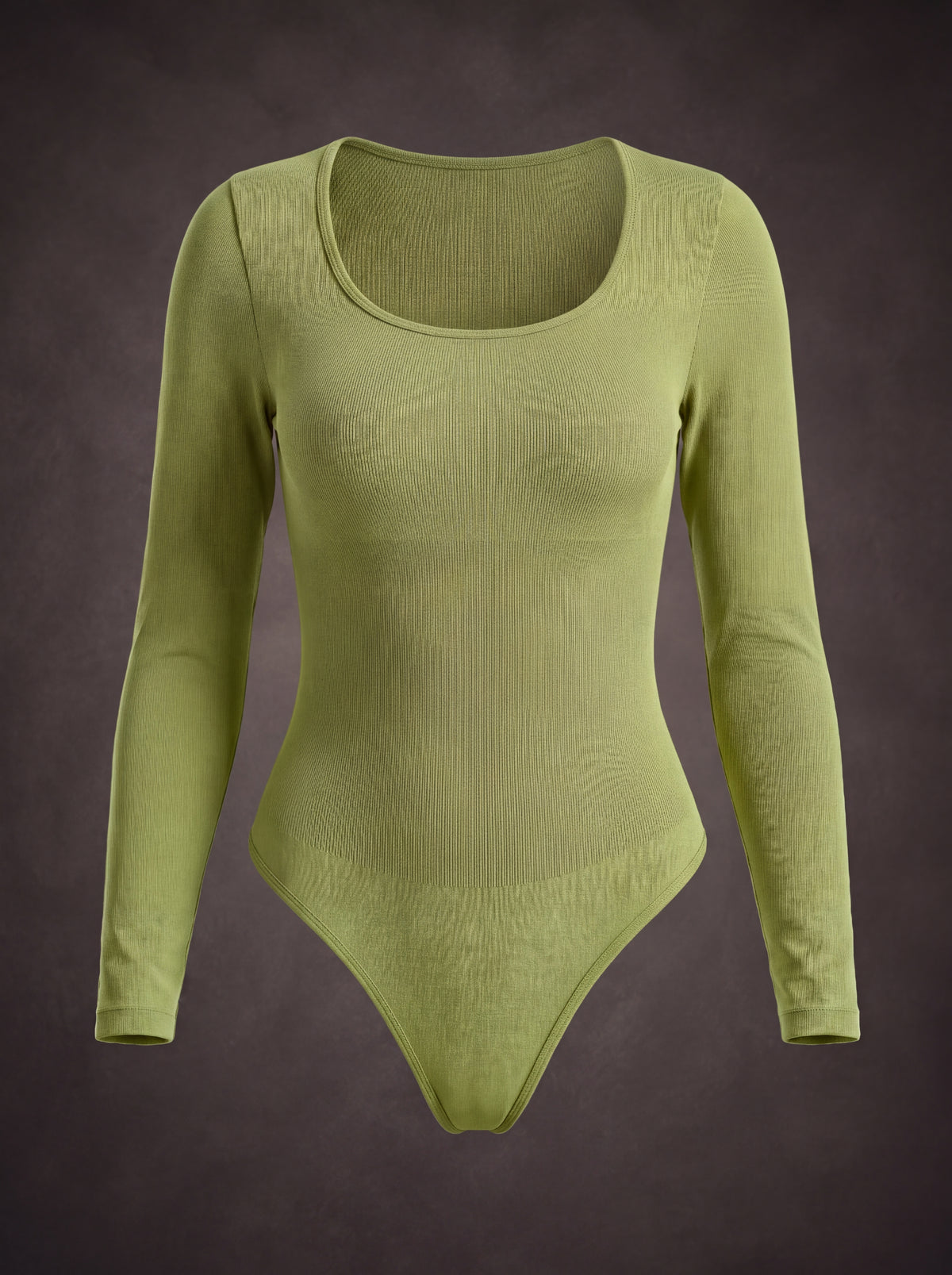Waluoo Scoop-Neck Long Sleeve Tummy Control Bodysuit product image