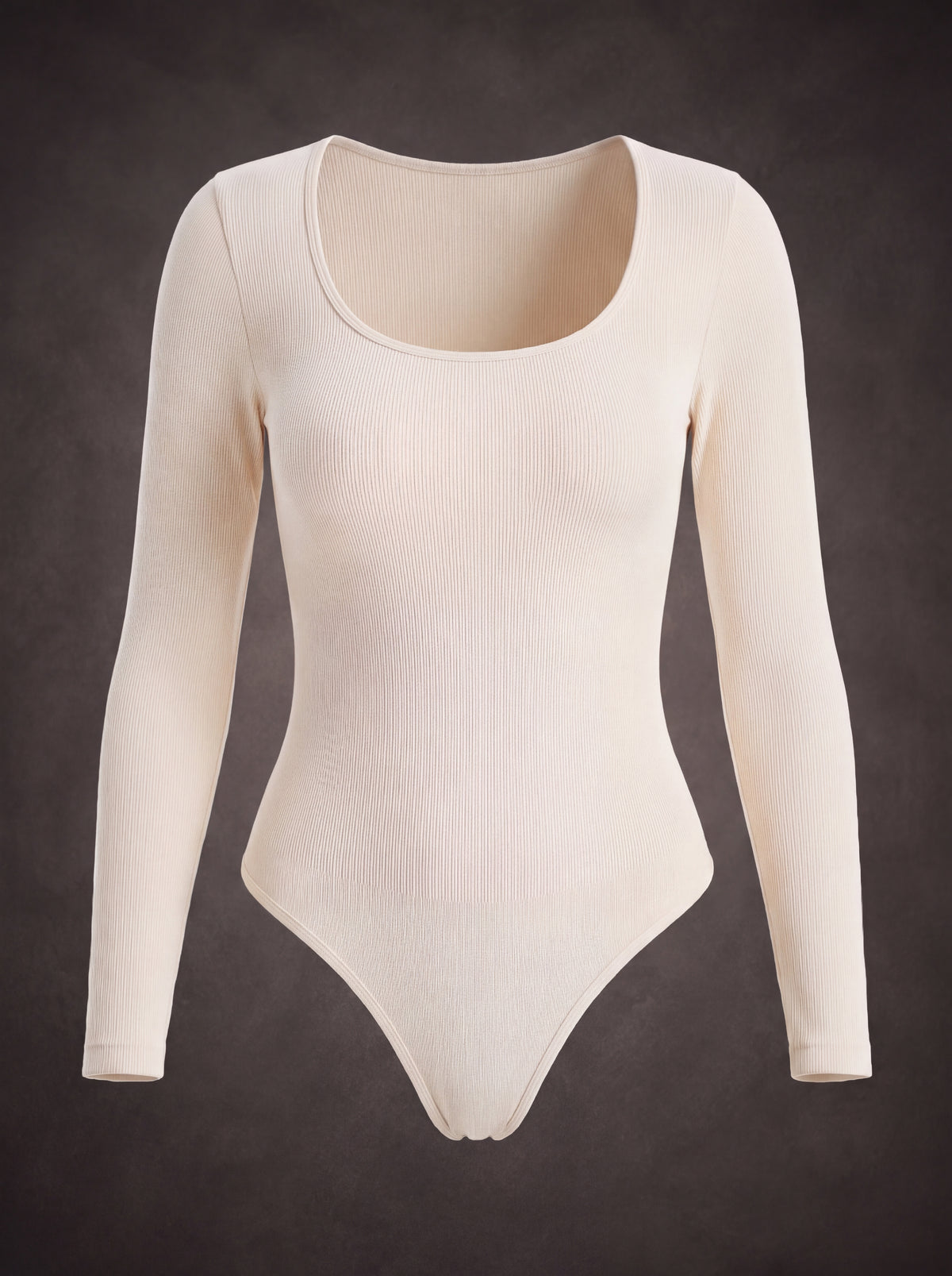 Waluoo Scoop-Neck Long Sleeve Tummy Control Bodysuit product image