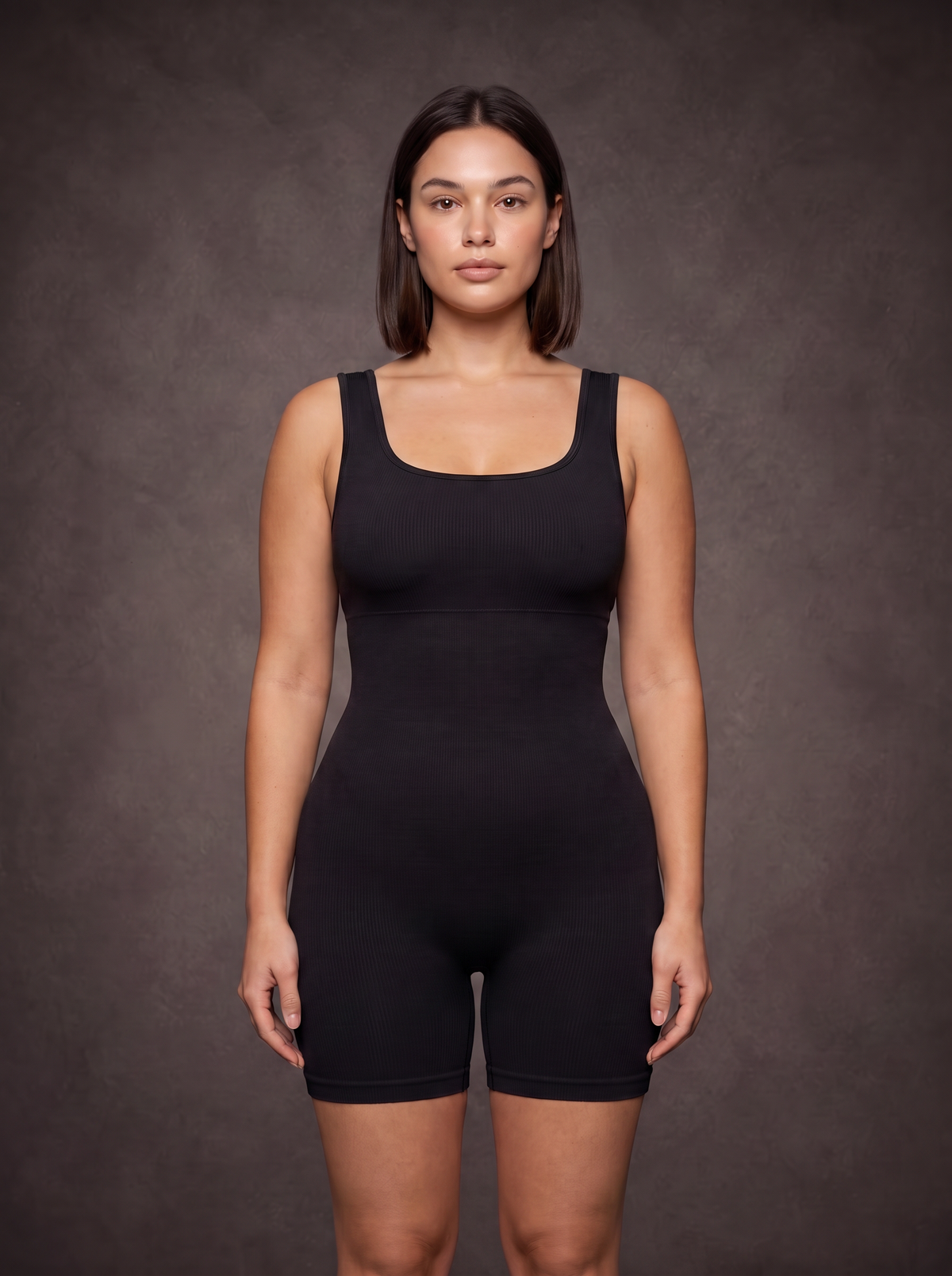 Waluoo Ribbed Seamless Tank Bodysuit Shapewear product image