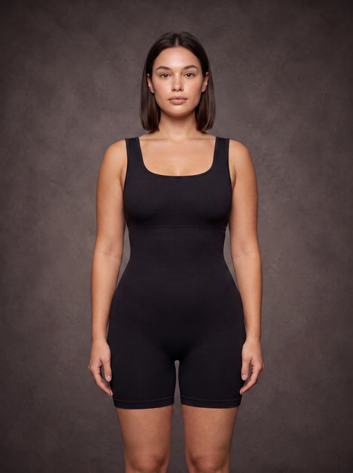 Waluoo Ribbed Seamless Tank Bodysuit Shapewear product image
