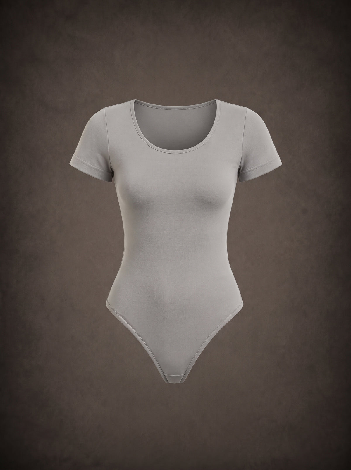 Waluoo Seamless Short Sleeve Scoop-Neck Thong Bodysuit product image