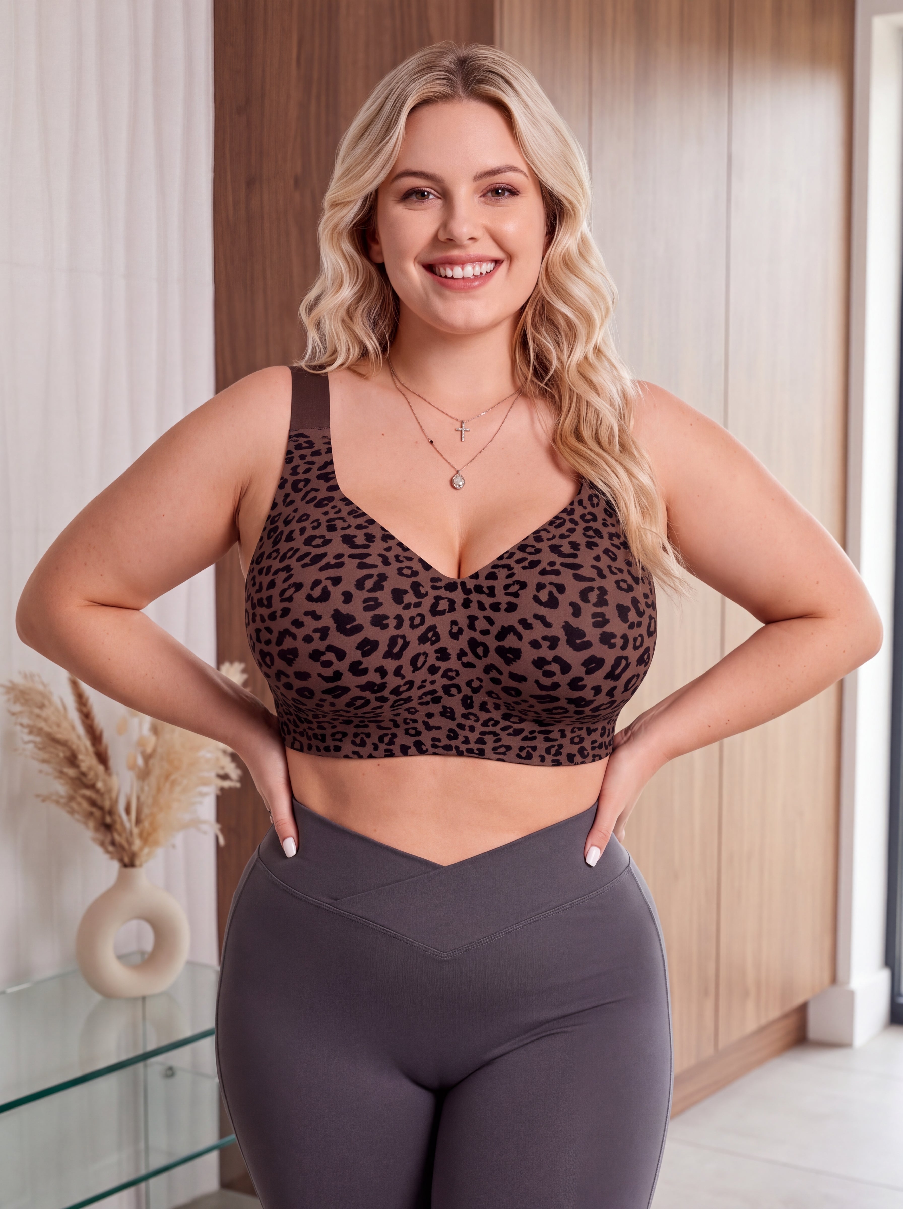 Waluoo Jelly Band Wireless Bra with Convertible Straps