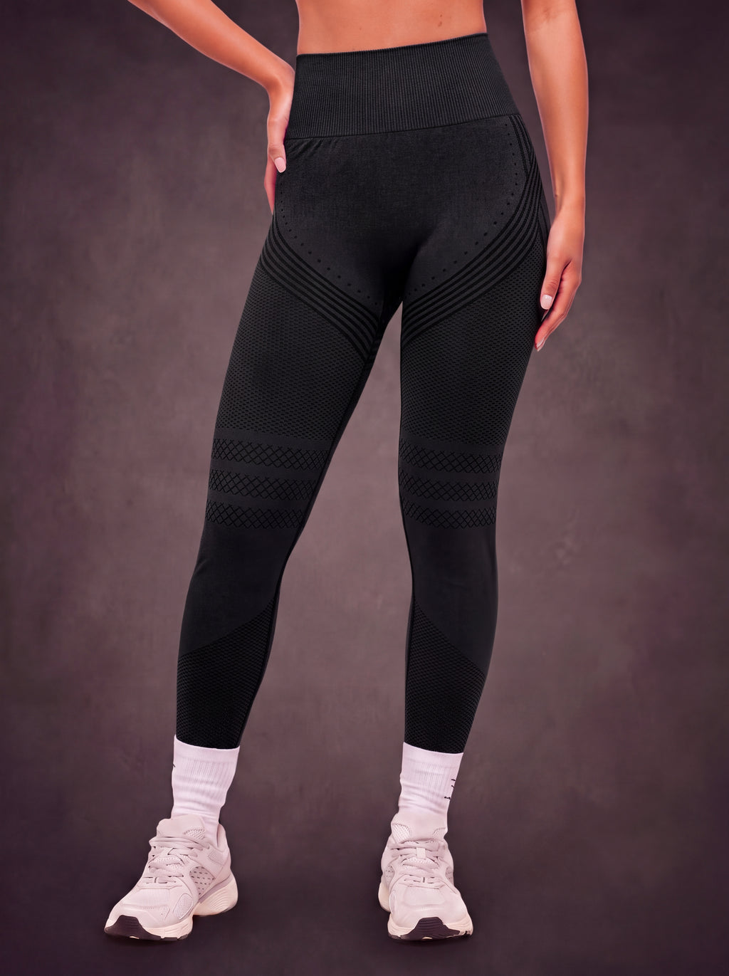 HIGH WAISTED 3D SCULPTING SEAMLESS LEGGINGS | Waluoo