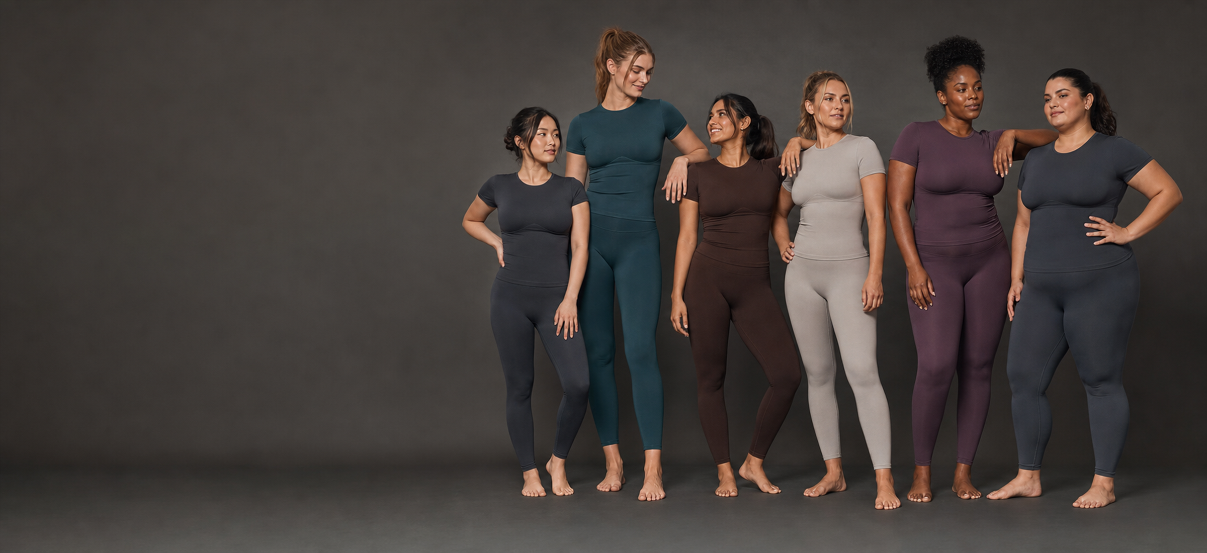Inclusive group in coordinated NXTNUMBER activewear